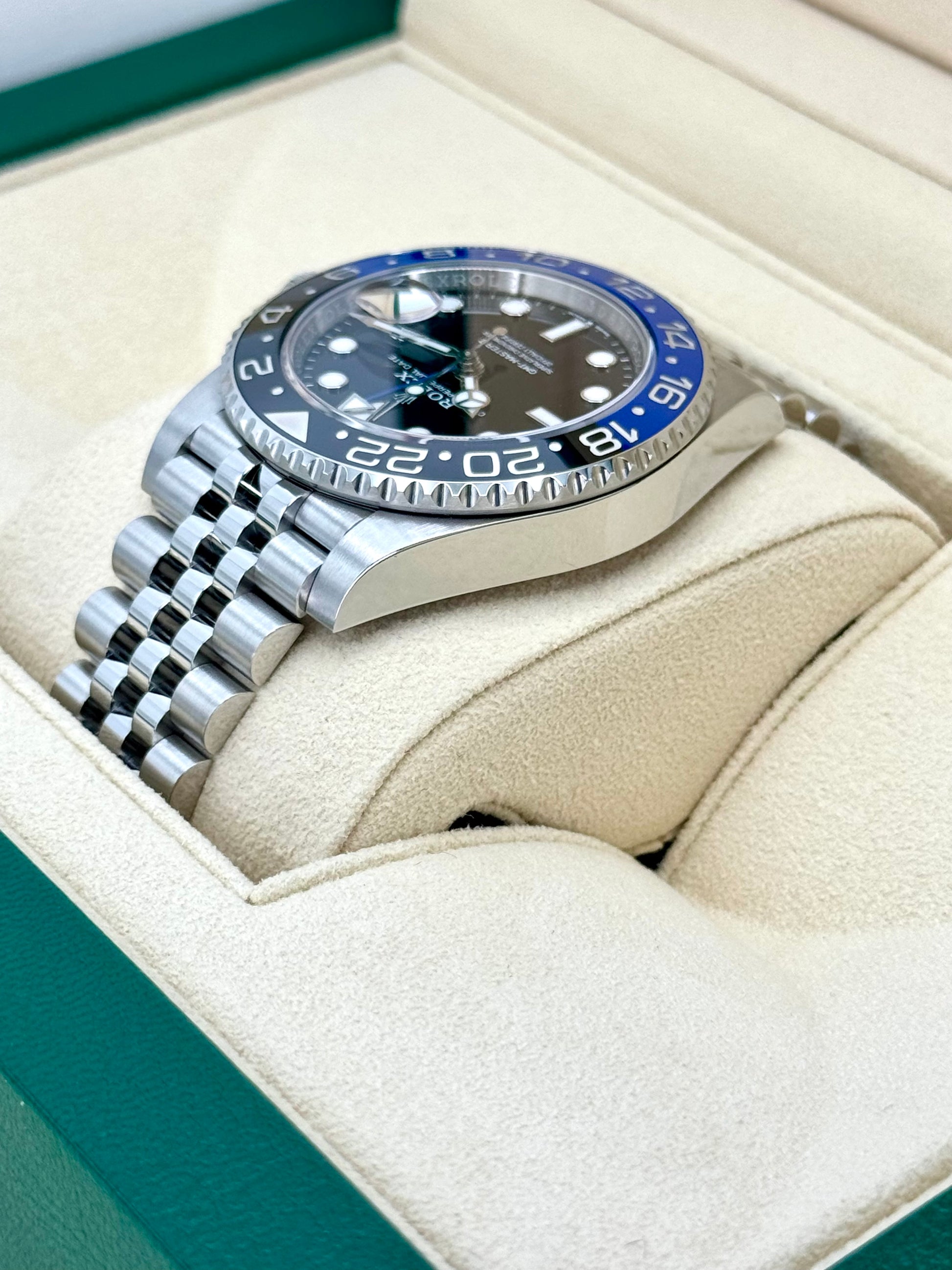 2023 Rolex GMT-Master II "Batgirl" 40mm 126710BLNR Jubilee Black Dial - MyWatchLLC