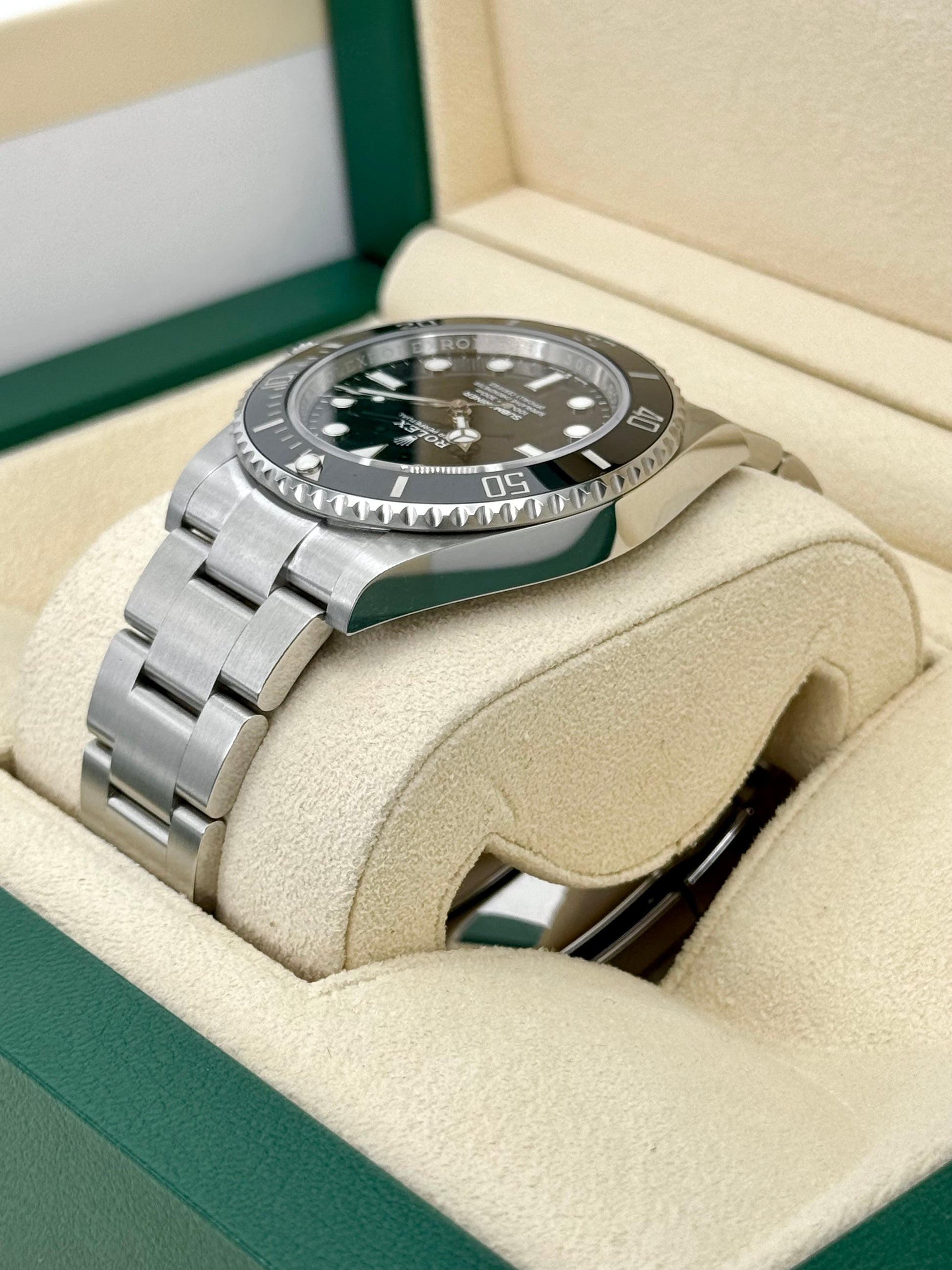 NEW 2023 Rolex Submariner 41mm 124060 Stainless Steel Black Dial - MyWatchLLC