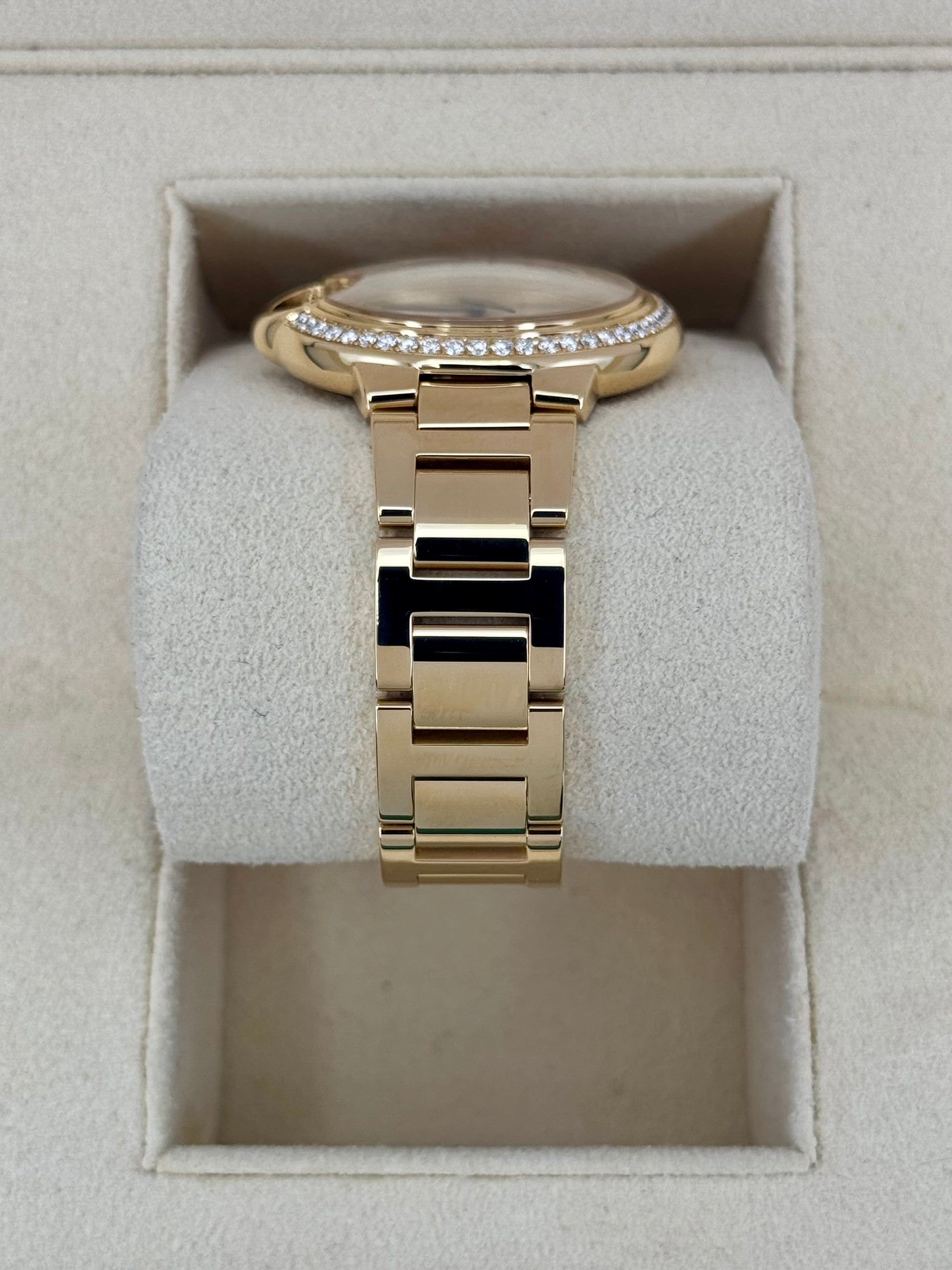 2021 Cartier Ballon Bleu De Cartier 33mm WJBB0042 Silver Dial - MyWatchLLC