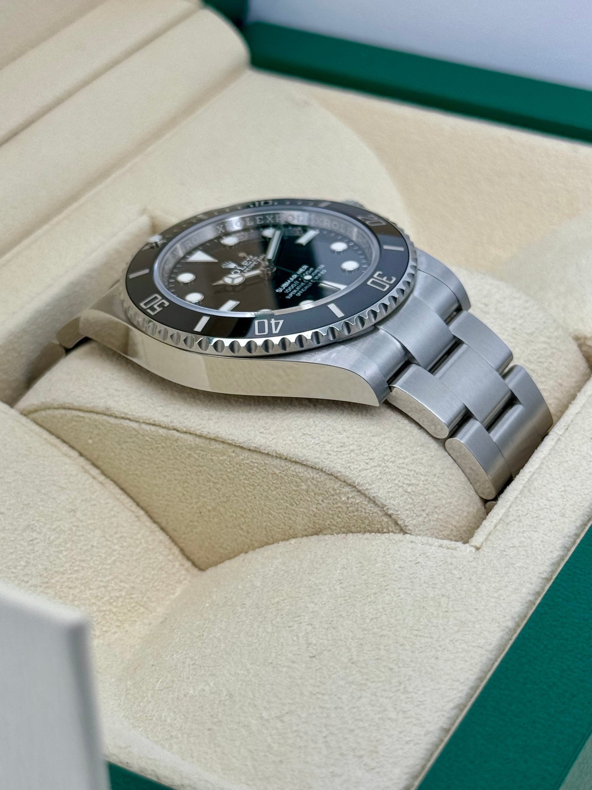 NEW 2023 Rolex Submariner 41mm 124060 Stainless Steel Black Dial - MyWatchLLC