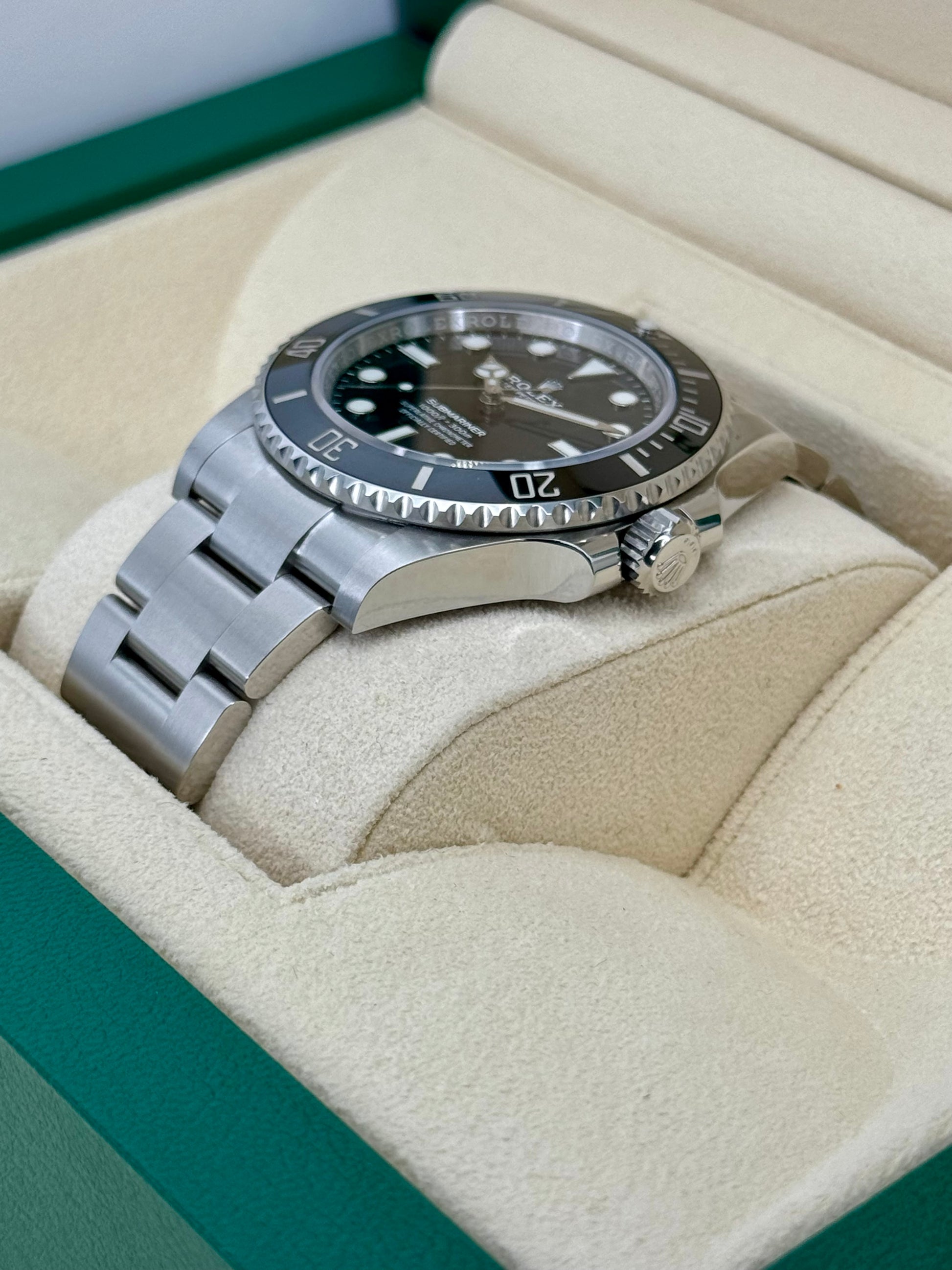 NEW 2023 Rolex Submariner 41mm 124060 Stainless Steel Black Dial - MyWatchLLC