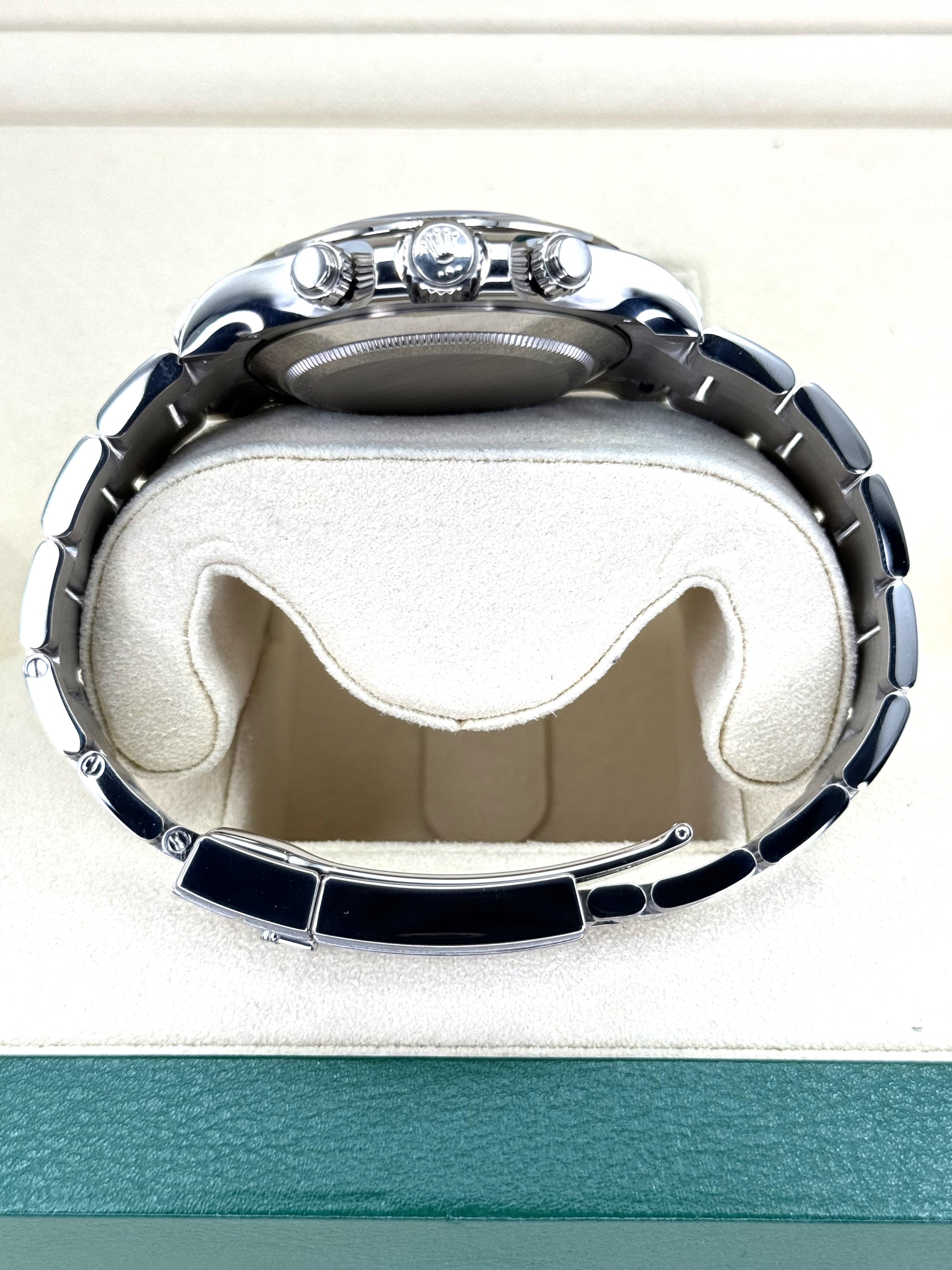 2021 Rolex Daytona 40mm 116509 White Gold Blue Dial - MyWatchLLC