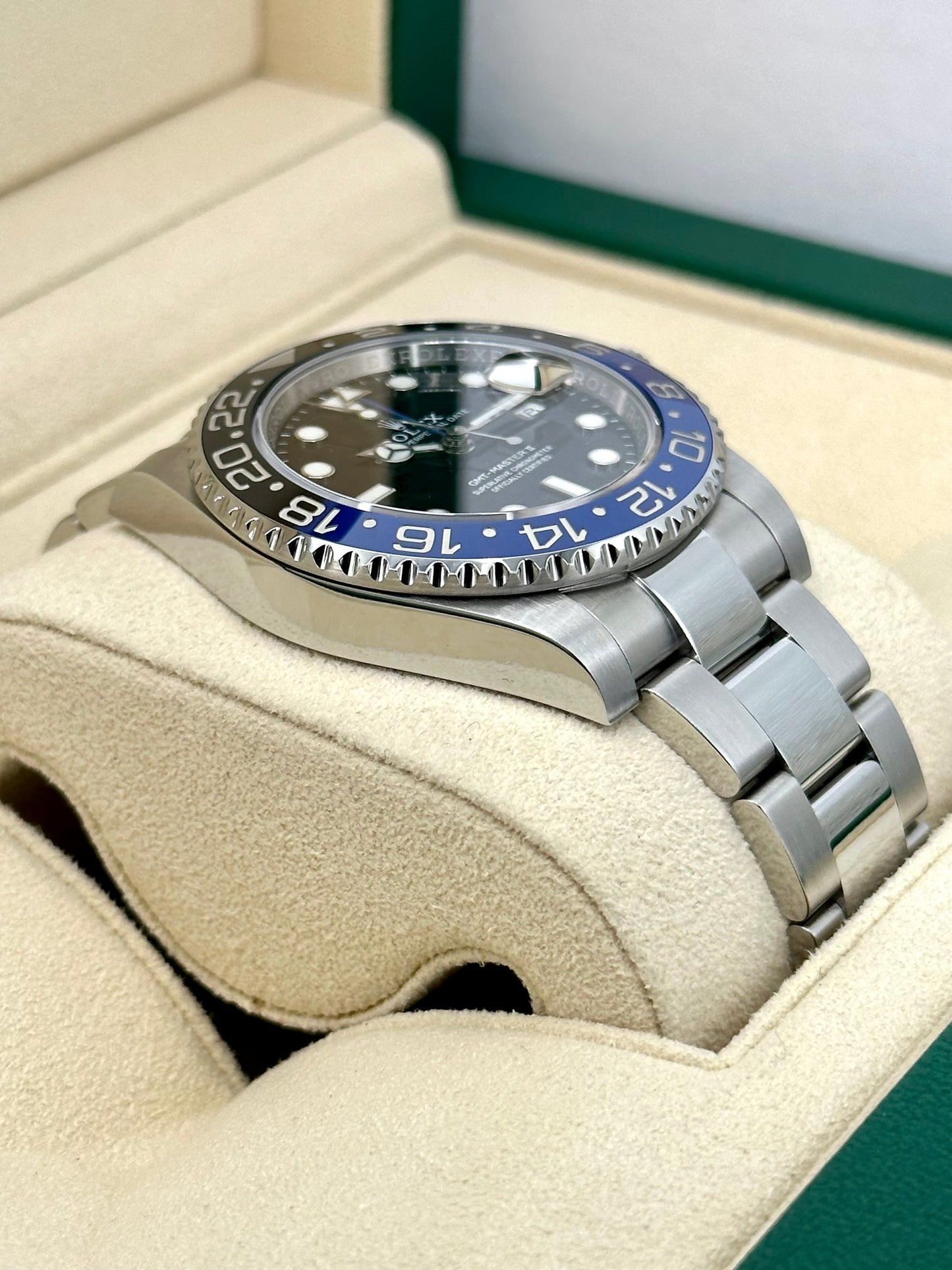 2017 Rolex GMT-Master II "Batman" 40mm 116710BLNR Oyster Black Dial - MyWatchLLC