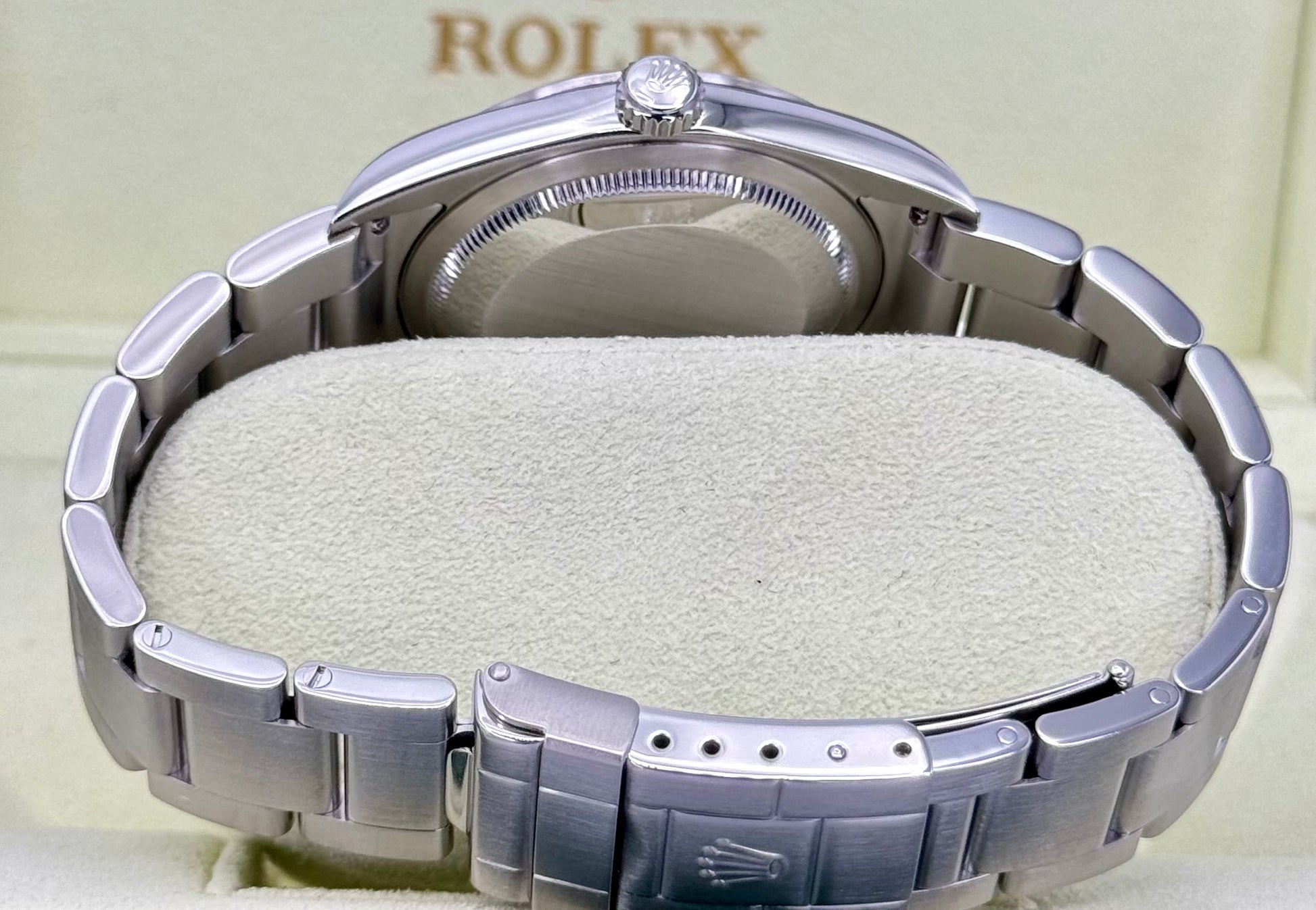 2007 Rolex Explorer 36mm 114270 Stainless Steel Black Dial - MyWatchLLC