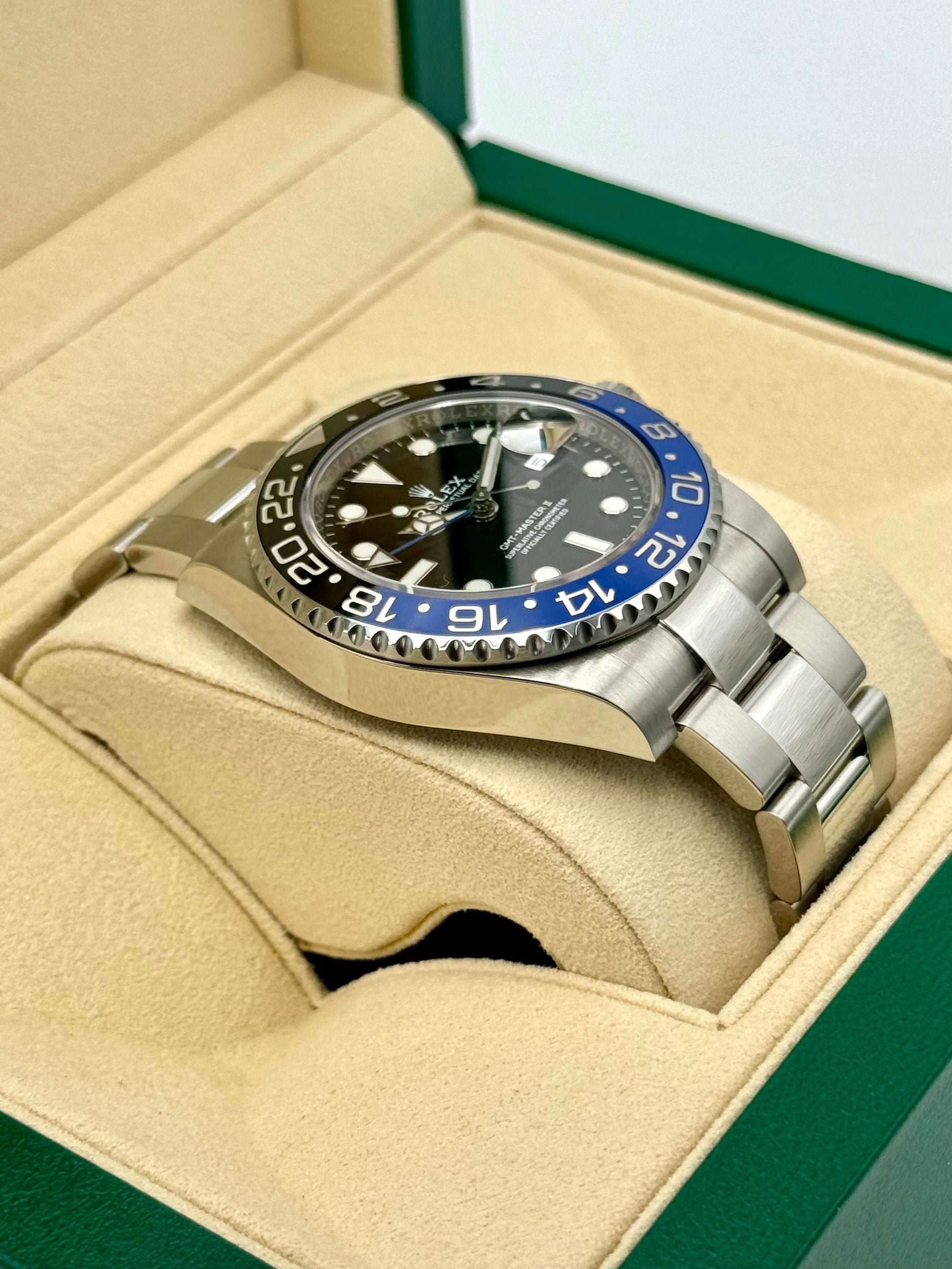 2019 Rolex GMT-Master II "Batman" 40mm 116710BLNR Oyster - MyWatchLLC