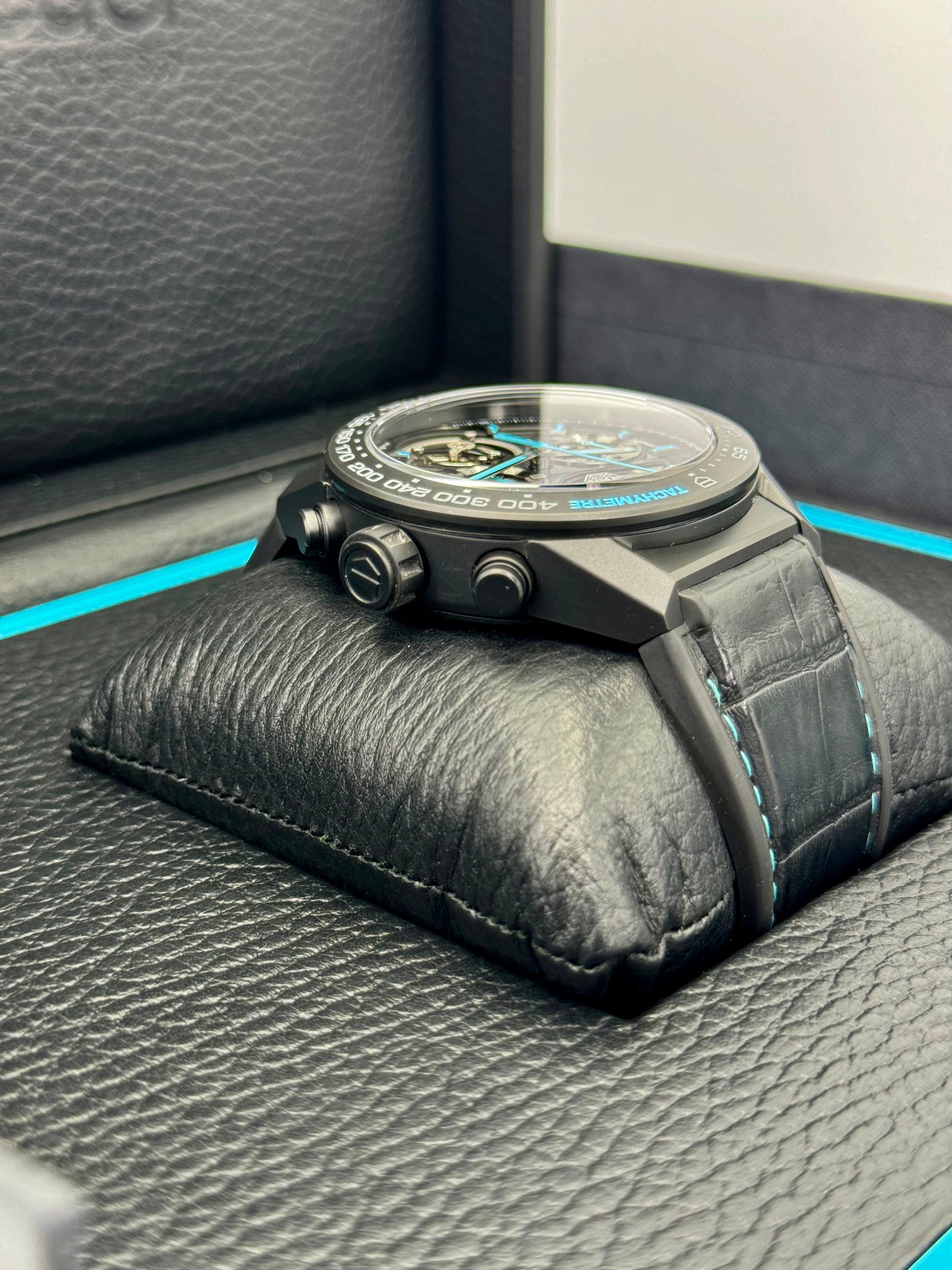 TAG Heuer Carrera Tourbillon Chronograph 45mm CAR5A97 Limited Edition - MyWatchLLC