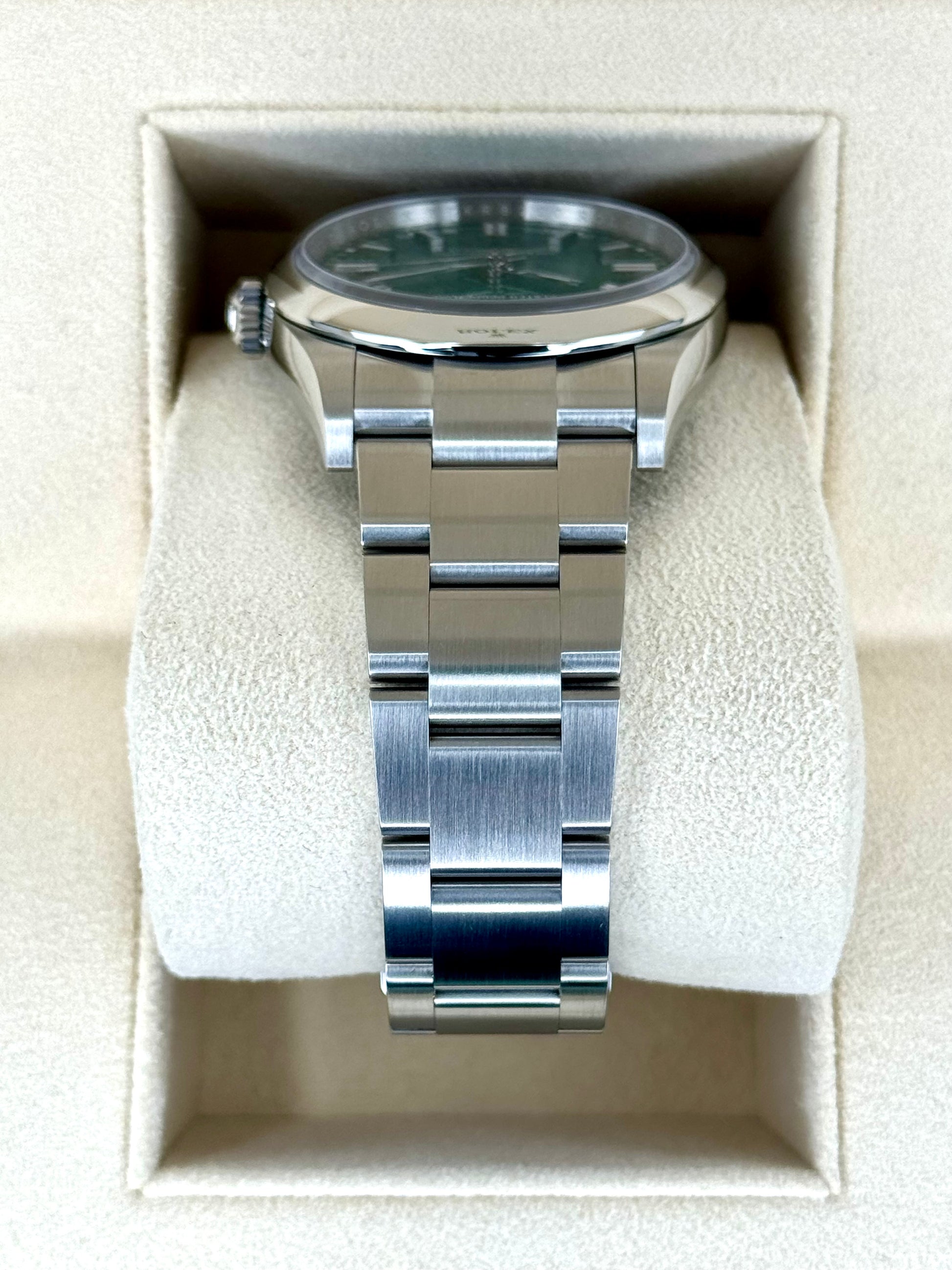 NEW 2024 Rolex Oyster Perpetual 36mm 126000 Green Dial - MyWatchLLC