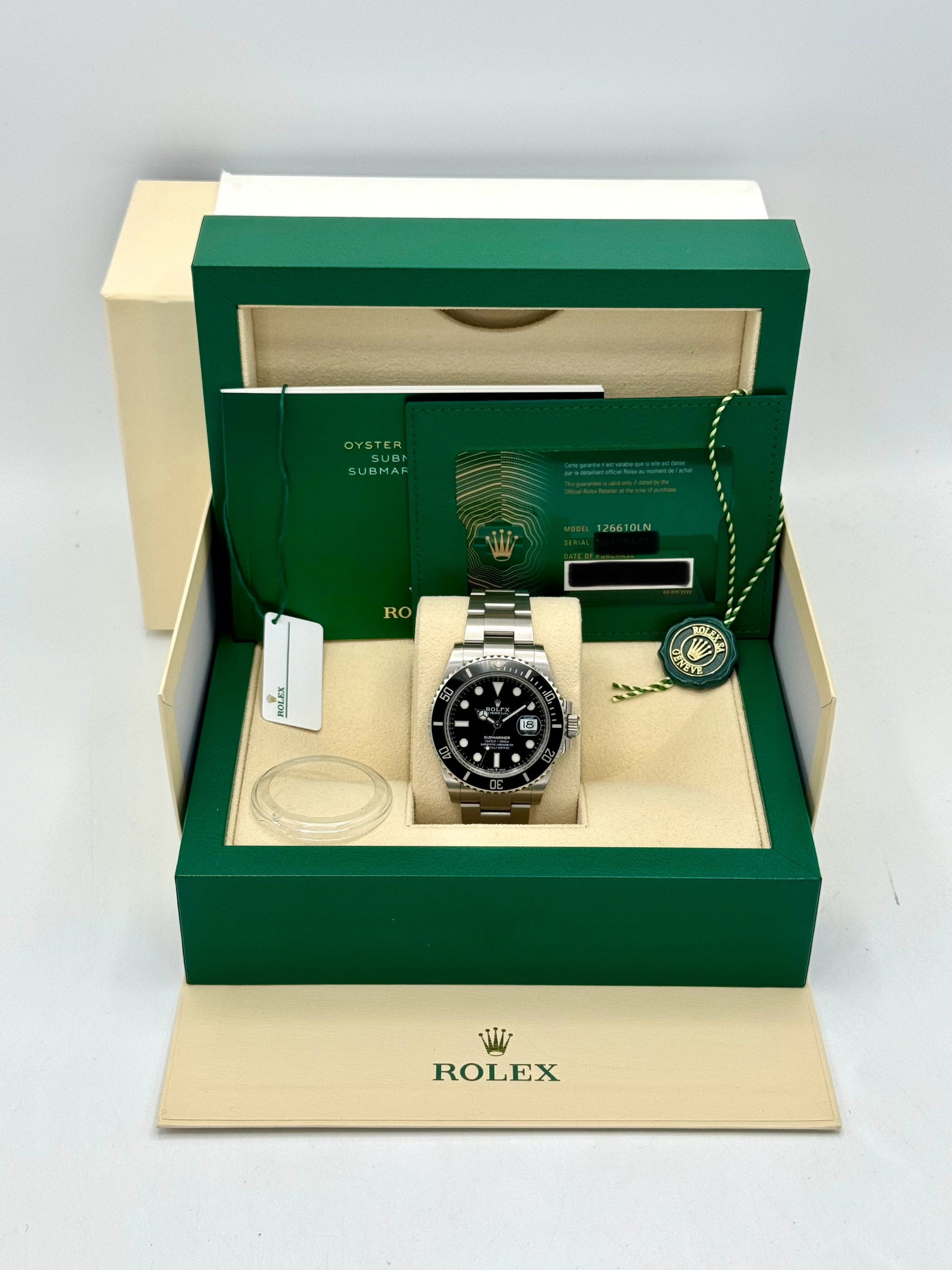 2023 Rolex Submariner 41mm 126610LN Stainless Steel Black Dial - MyWatchLLC