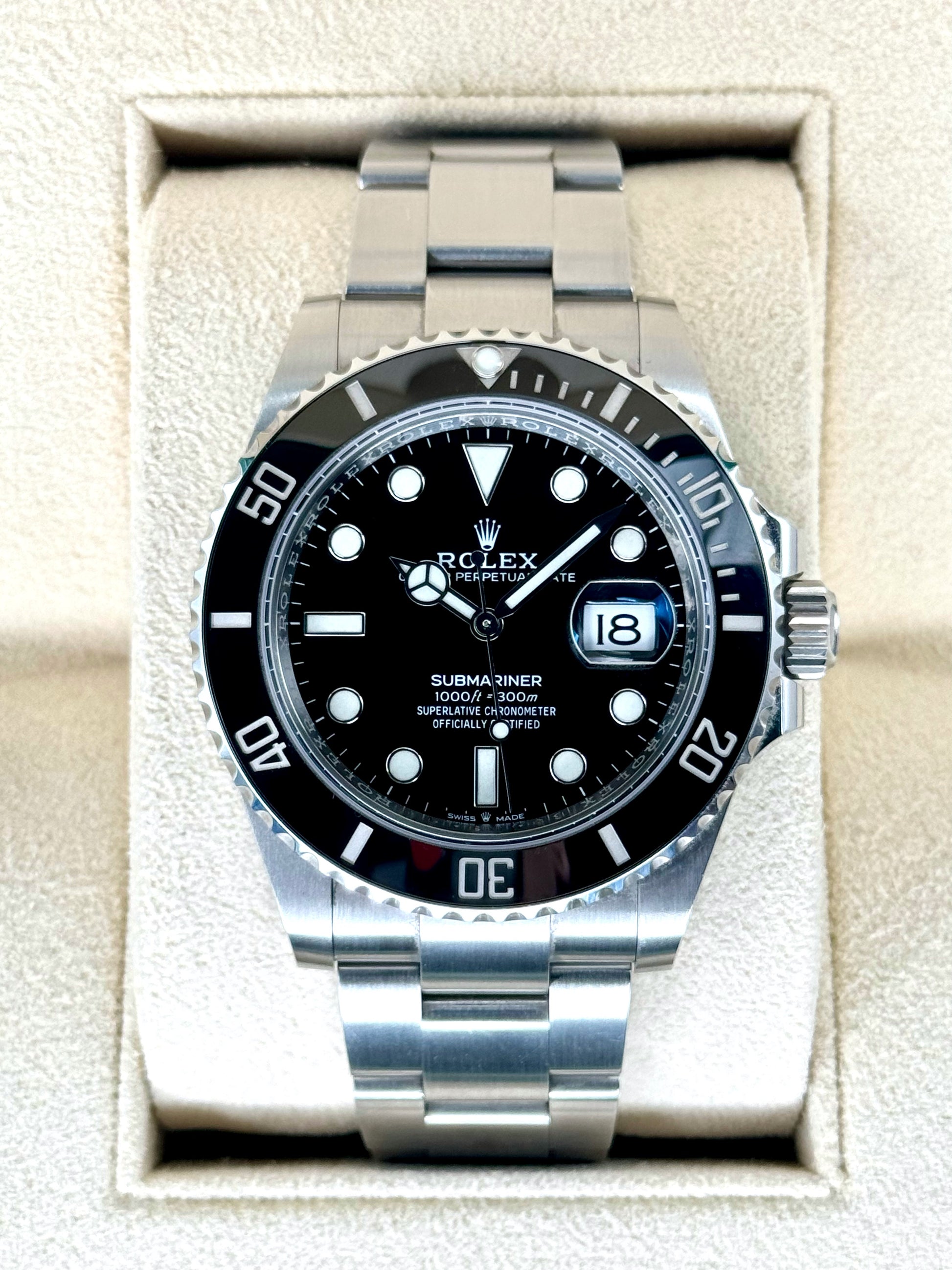 2023 Rolex Submariner 41mm 126610LN Stainless Steel Black Dial - MyWatchLLC