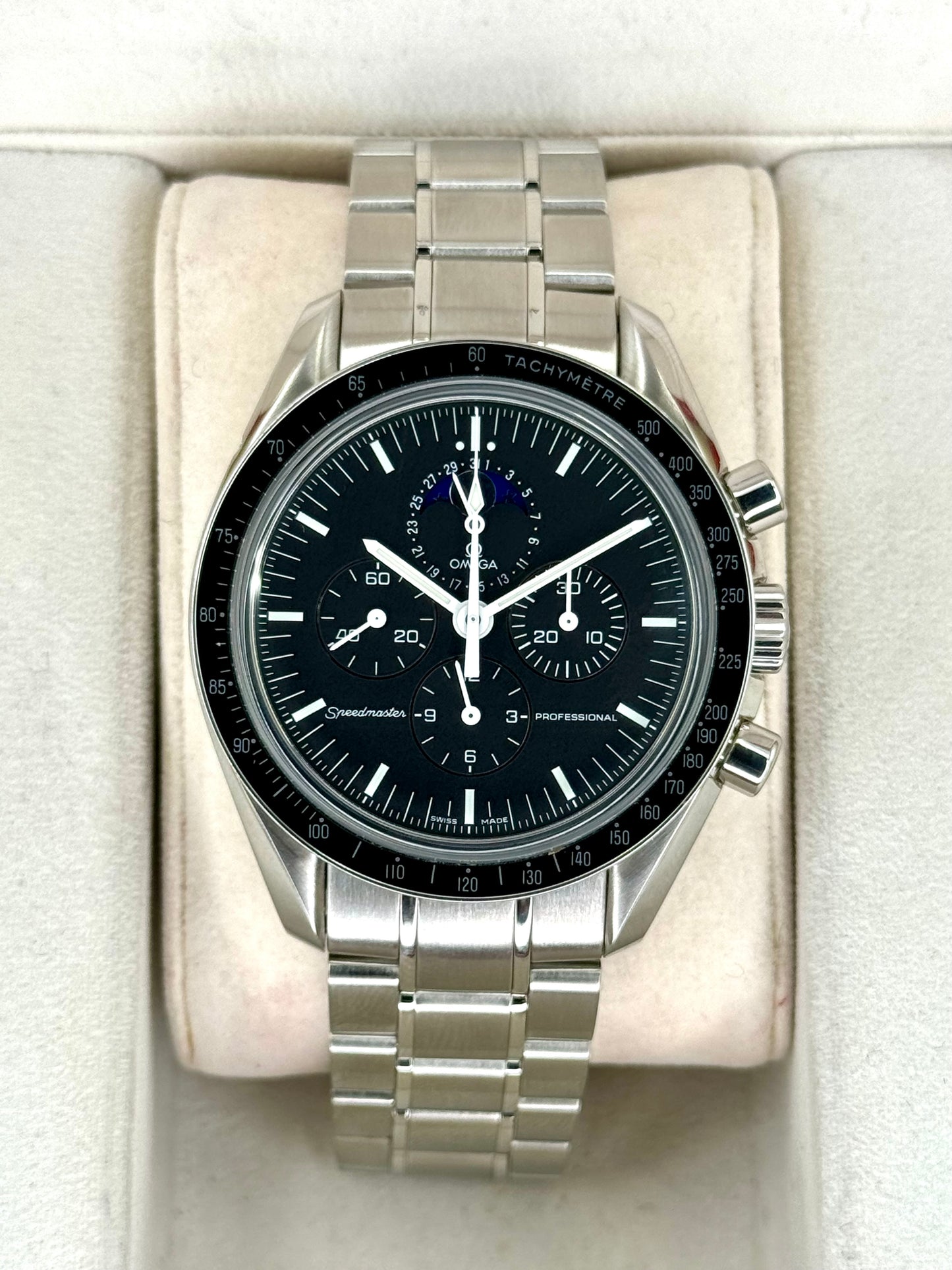 2013 Omega Speedmaster 42mm 3576.50.00 Professional Moonphase - MyWatchLLC