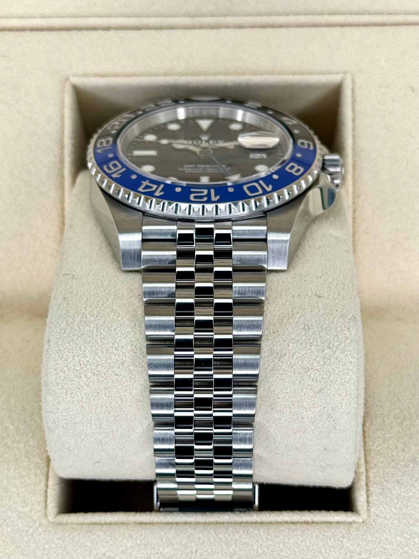 2022 Rolex GMT-Master II "Batgirl" 40mm 126710BLNR Jubilee Black Dial - MyWatchLLC