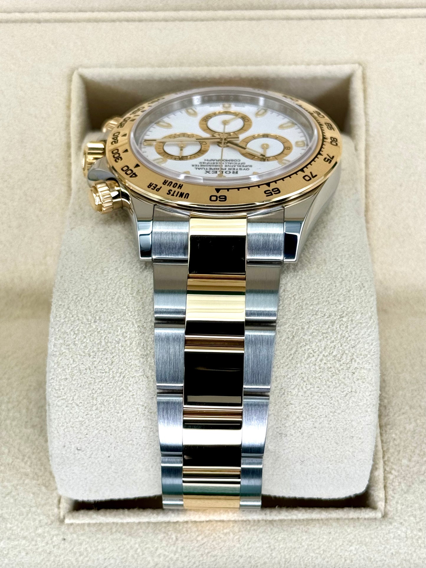 2023 Rolex Daytona 40mm 116503 Two-Tone White Dial - MyWatchLLC