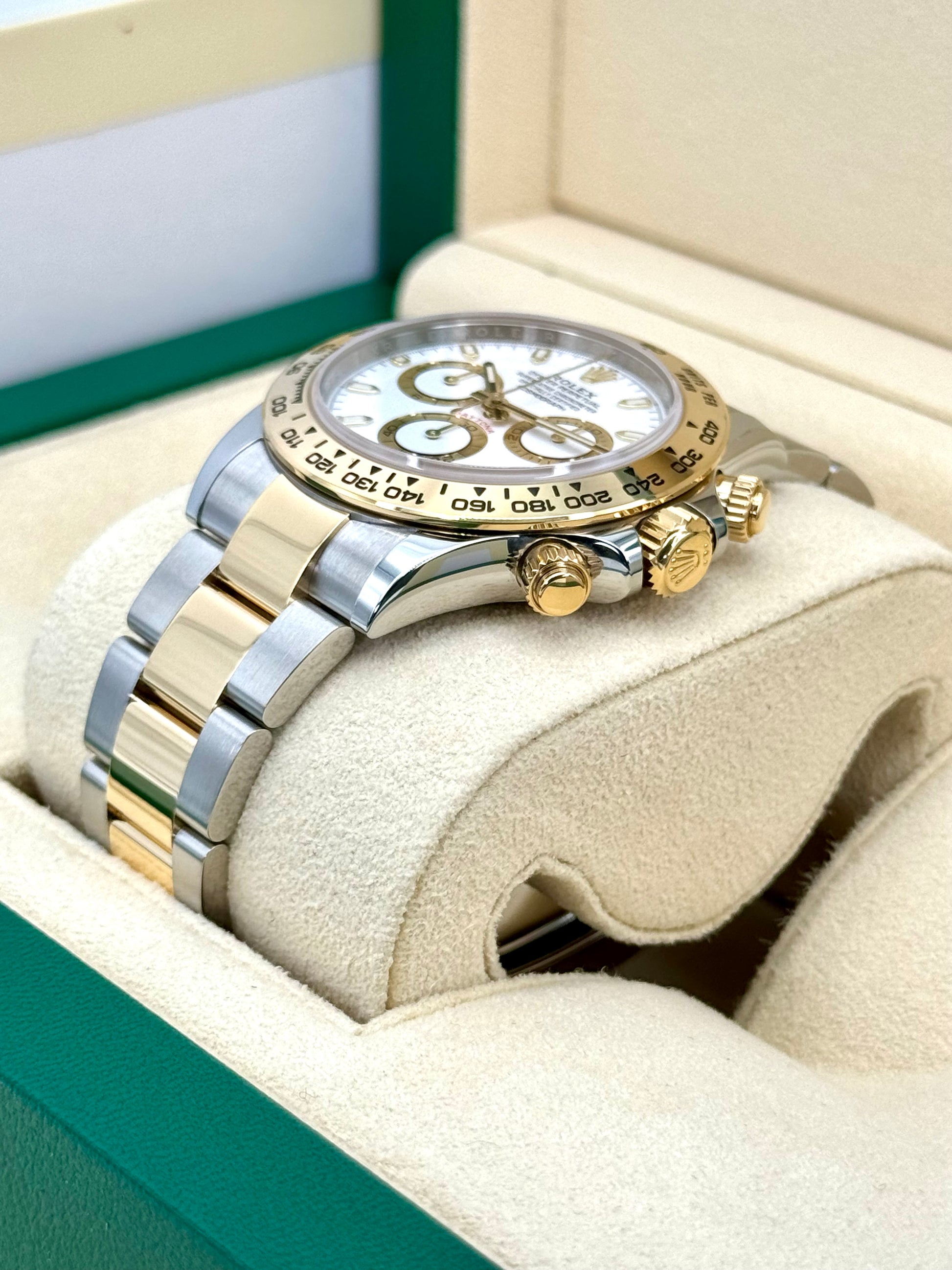 2023 Rolex Daytona 40mm 116503 Two-Tone White Dial - MyWatchLLC