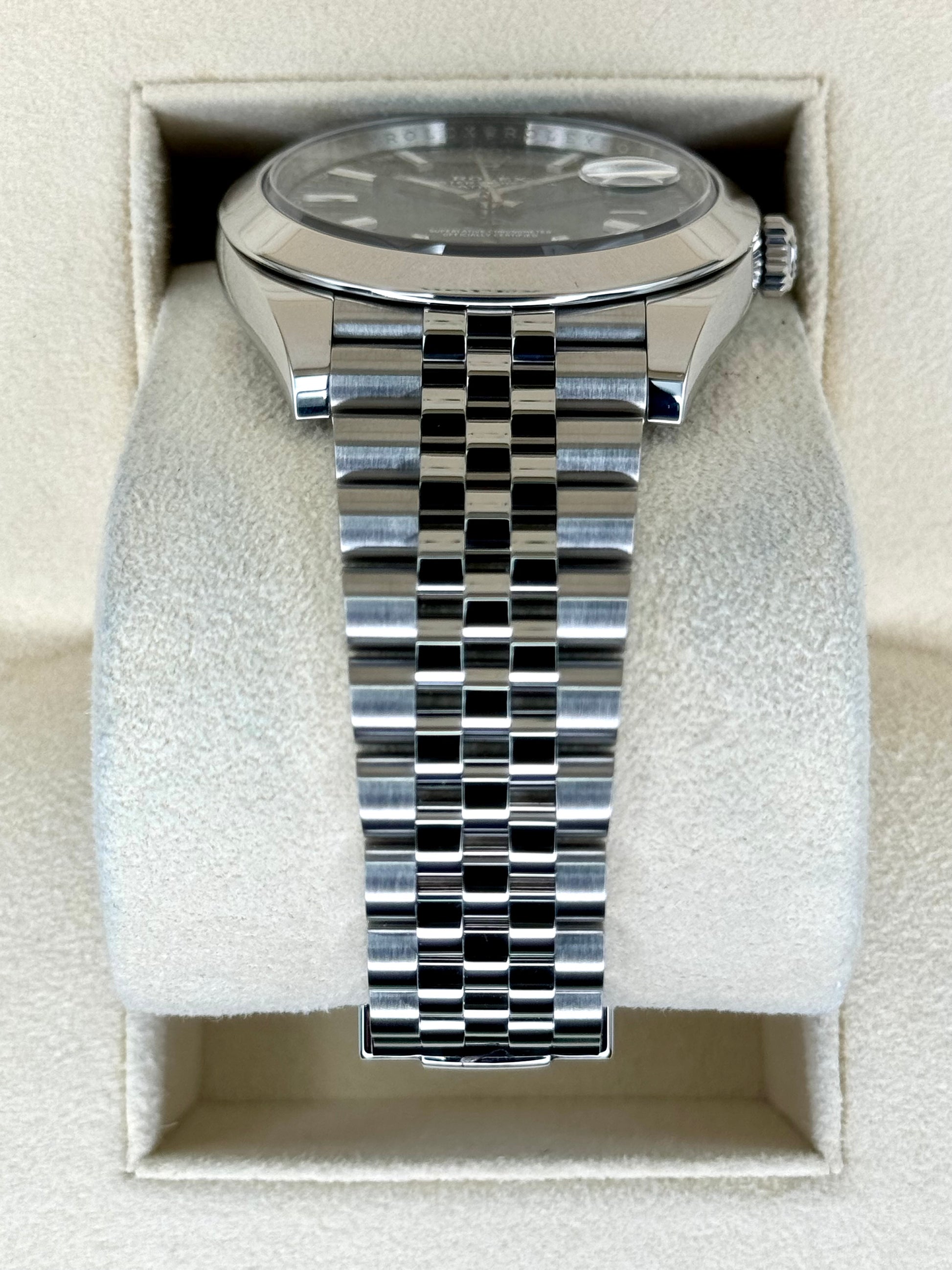 2024 Rolex Datejust 41mm 126300 Jubilee Green Dial - MyWatchLLC