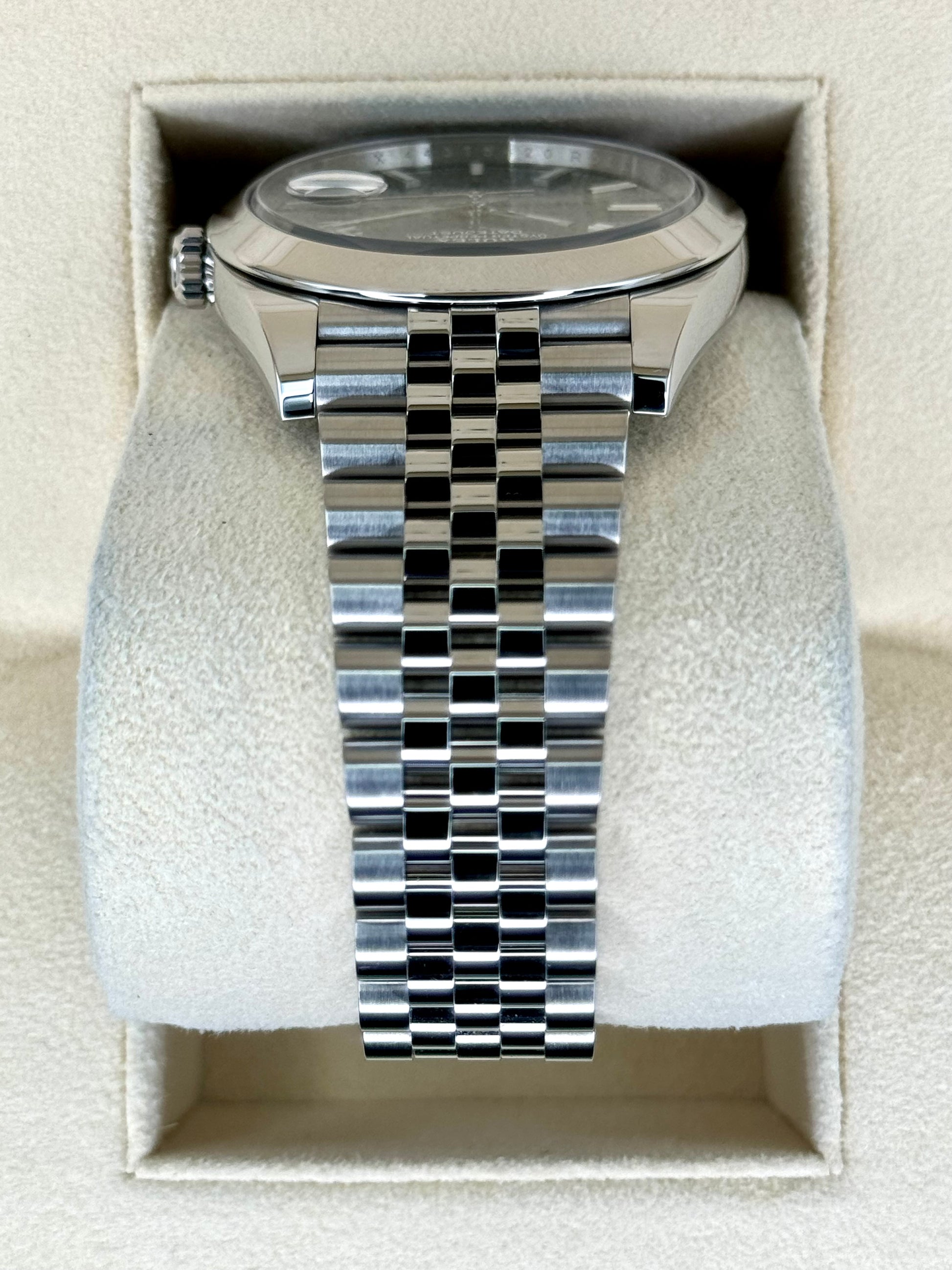 2024 Rolex Datejust 41mm 126300 Jubilee Green Dial - MyWatchLLC