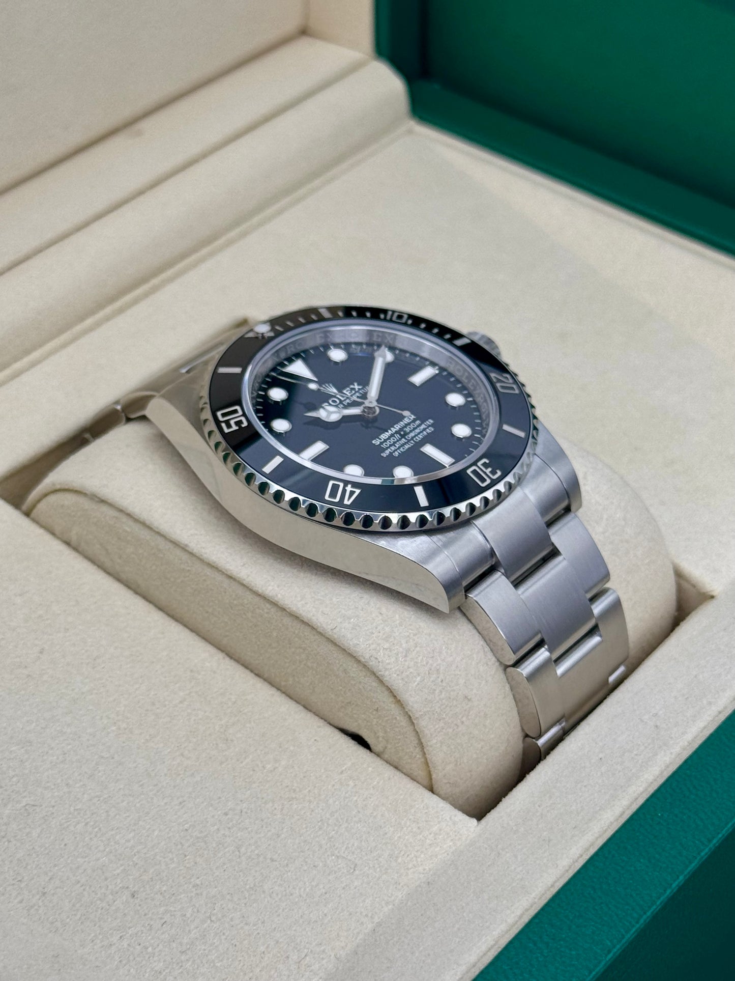 NEW 2025 Rolex Submariner 41mm 124060 Stainless Steel Black Dial - MyWatchLLC