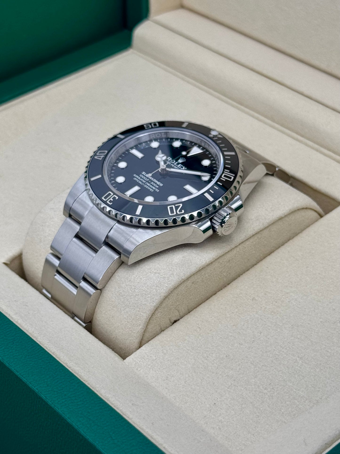 NEW 2025 Rolex Submariner 41mm 124060 Stainless Steel Black Dial - MyWatchLLC