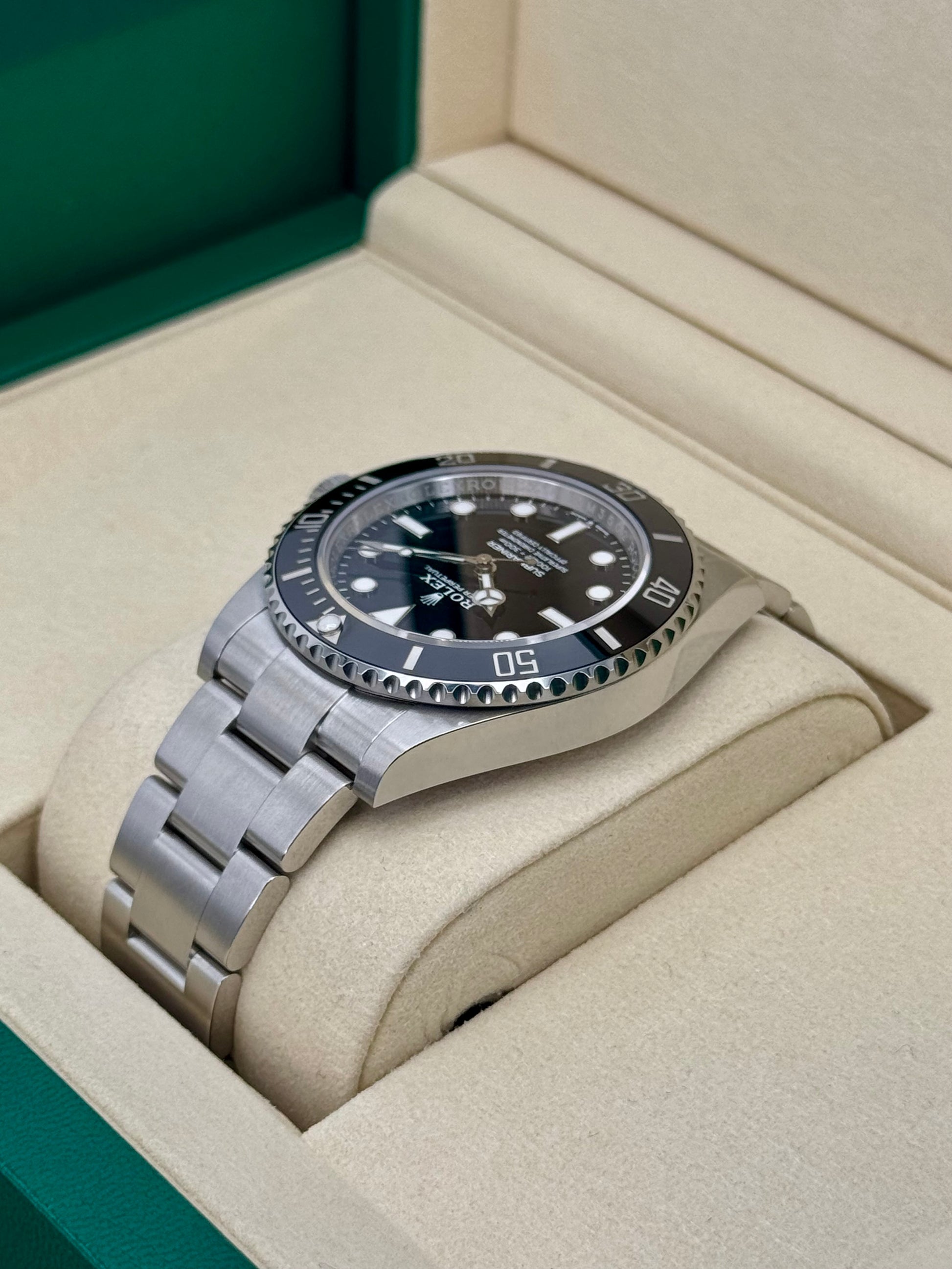 NEW 2025 Rolex Submariner 41mm 124060 Stainless Steel Black Dial - MyWatchLLC
