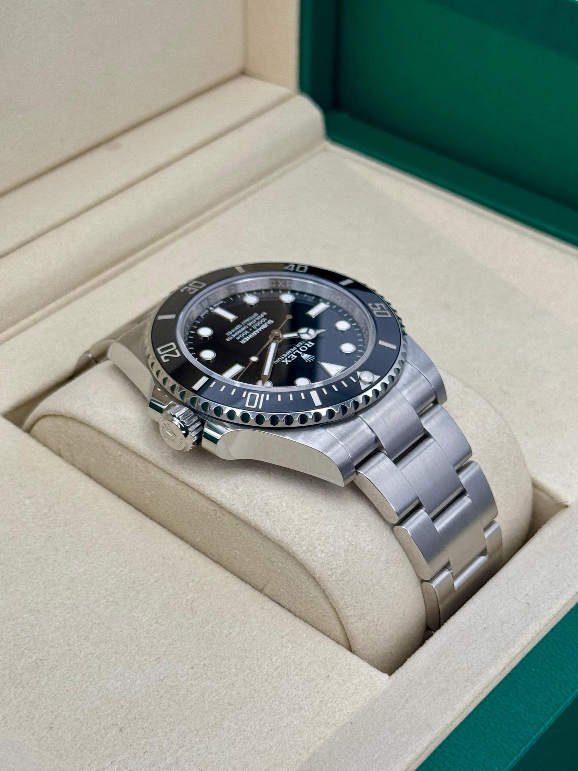 NEW 2025 Rolex Submariner 41mm 124060 Stainless Steel Black Dial - MyWatchLLC