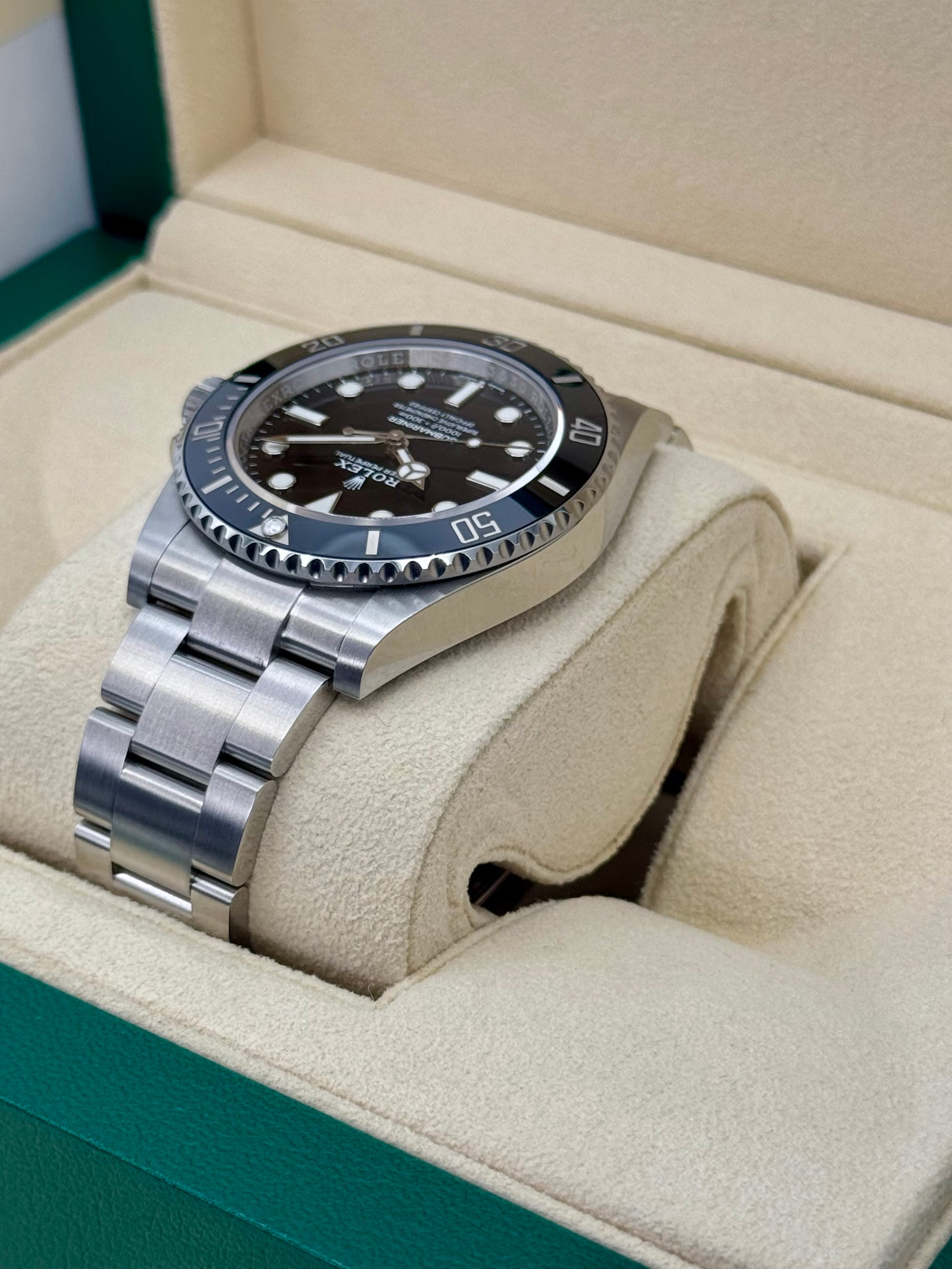 NEW 2024 Rolex Submariner 41mm 124060 Stainless Steel Black Dial - MyWatchLLC