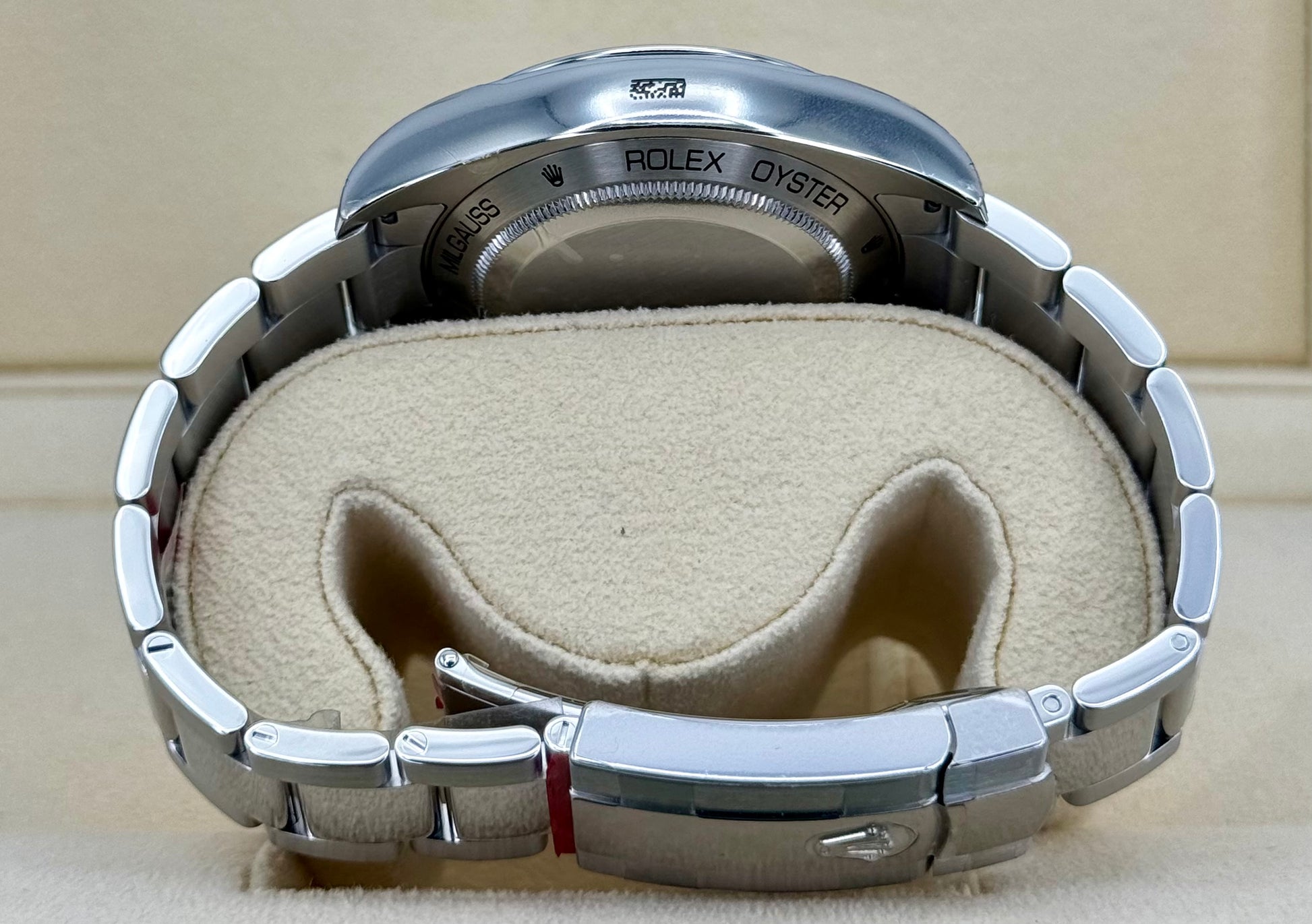 NEW 2009 Rolex Milgauss 40mm 116400GV Black Dial - MyWatchLLC