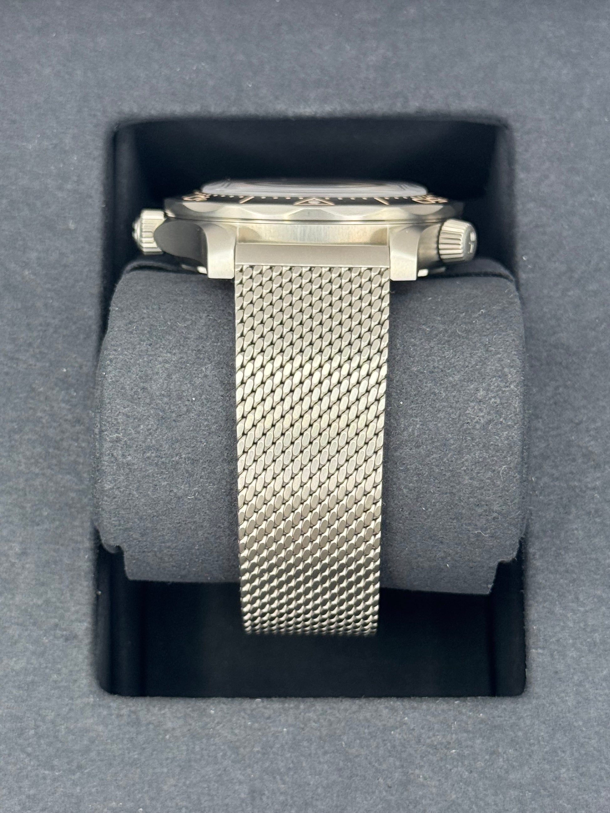 2023 Omega Seamaster Diver 300M 007 42mm Titanium Brown Dial - MyWatchLLC