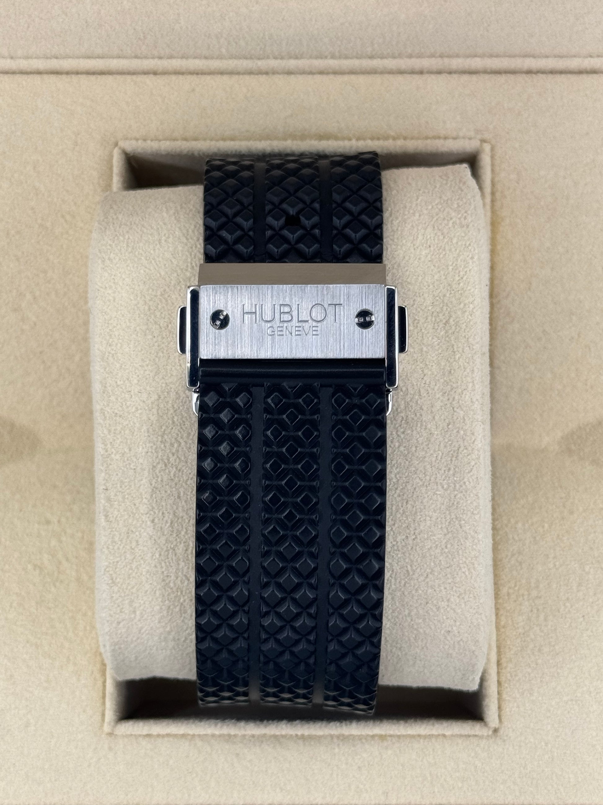 2010 Big Bang Chronograph Steele Ceramic 44mm Stainless Steel Black Dial - MyWatchLLC