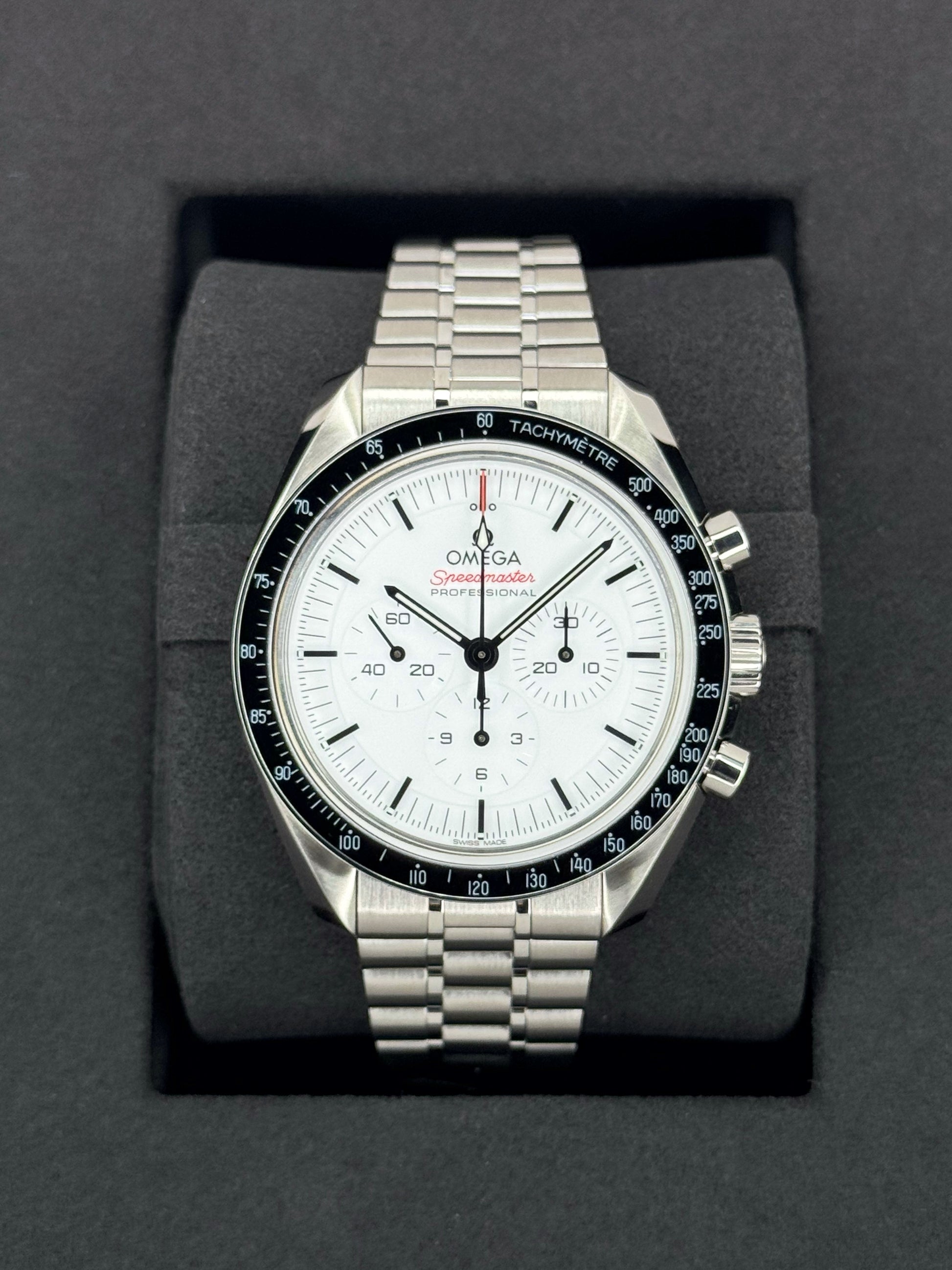 2024 Omega Speedmaster Moonwatch Professional 42mm White Dial - MyWatchLLC