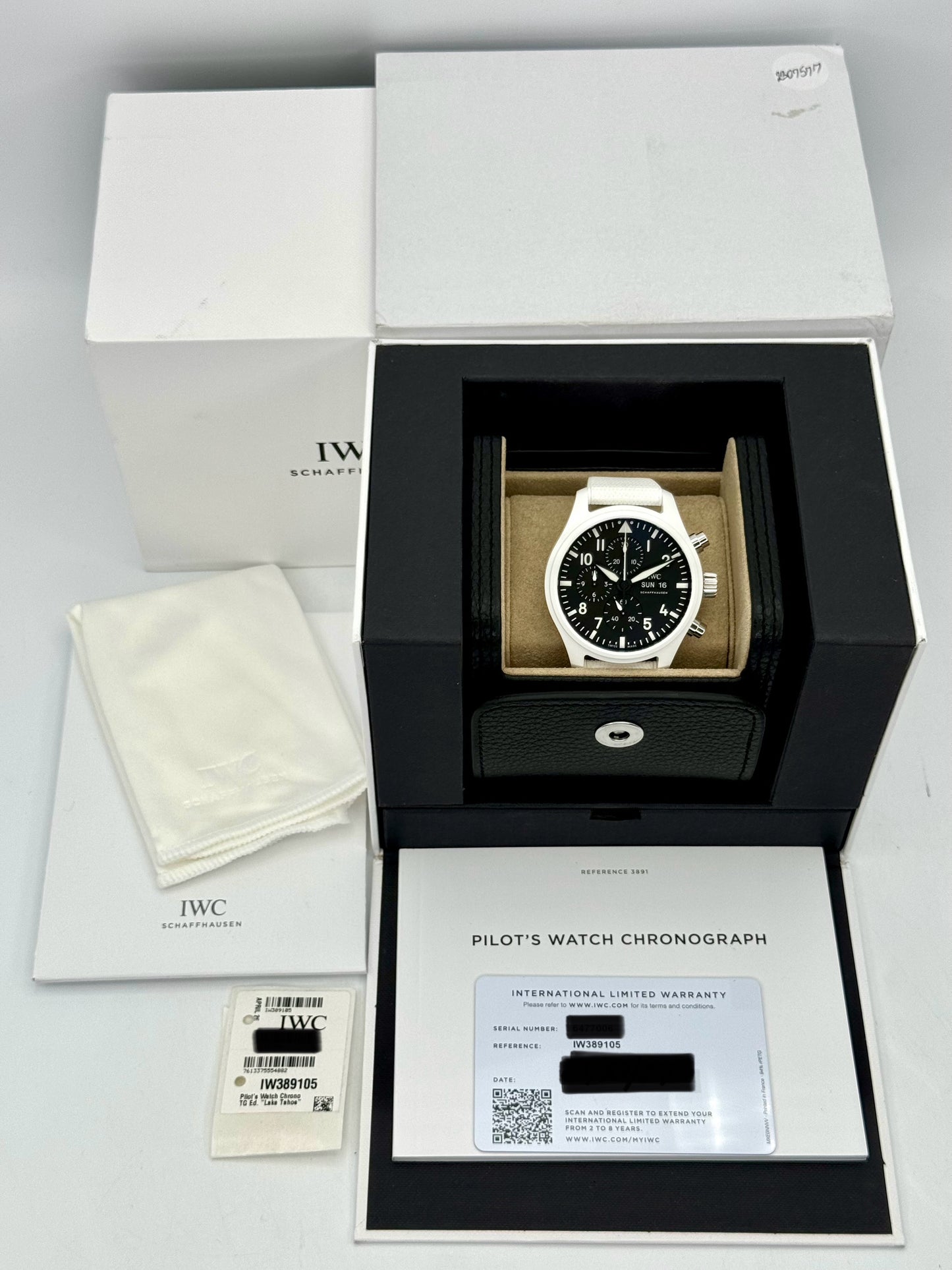 NEW 2024 IWC Pilot’s Chrono IW389105 44.5mm Top Gun Edition Lake Tahoe - MyWatchLLC