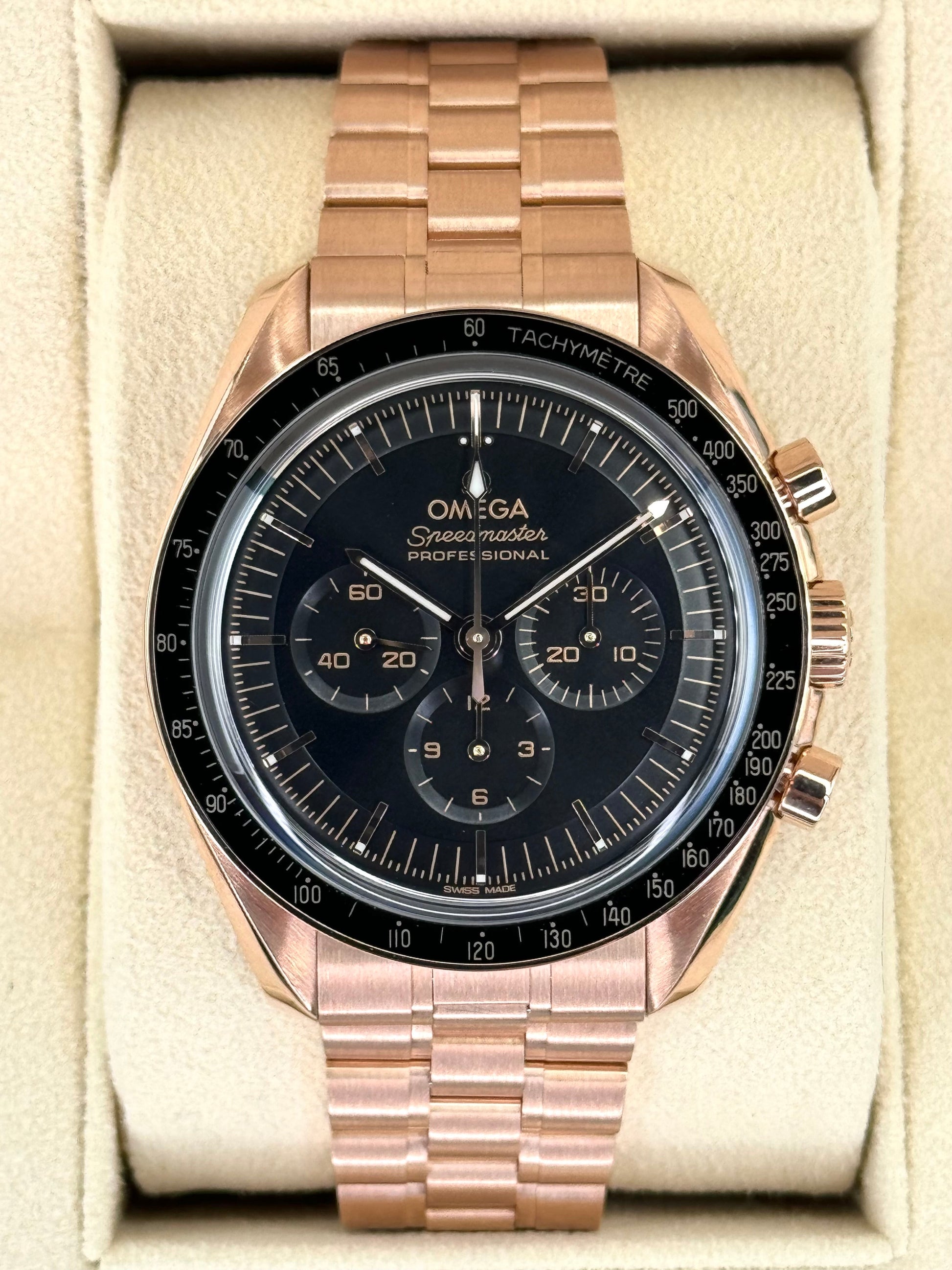 2023 Omega Speedmaster 42mm 310.60.42.50.01.001 Moonwatch Black Dial - MyWatchLLC