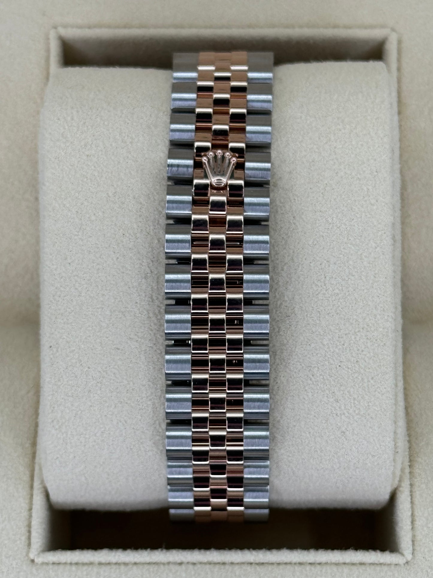 NEW 2023 Datejust 31mm 278381RBR Two-Tone Rose 10 Diamond Dial - MyWatchLLC