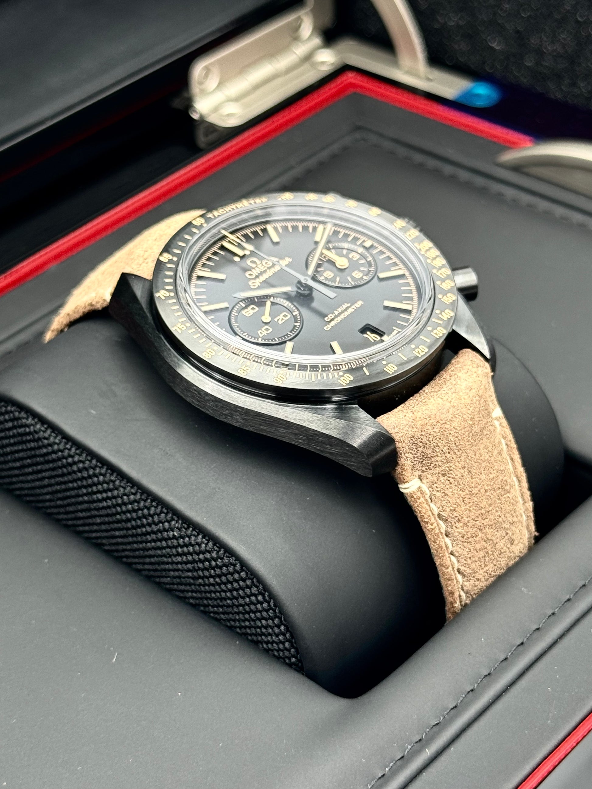 NEW 2024 Omega Speedmaster 311.92.44.51.01.006 Dark Side of the Moon - MyWatchLLC