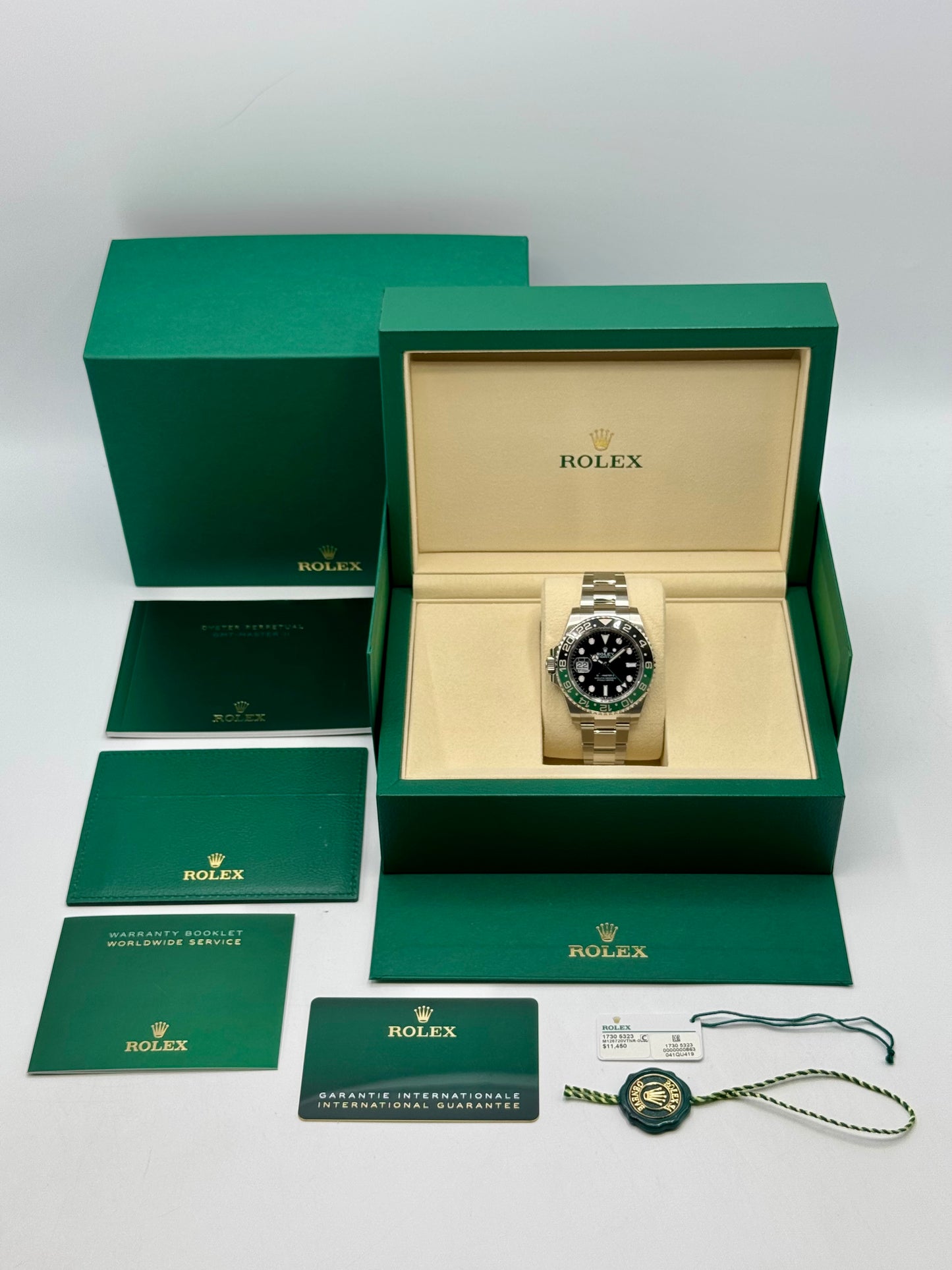 NEW 2025 Rolex GMT-Master II “Sprite” 40mm 126720VTNR Oyster - MyWatchLLC
