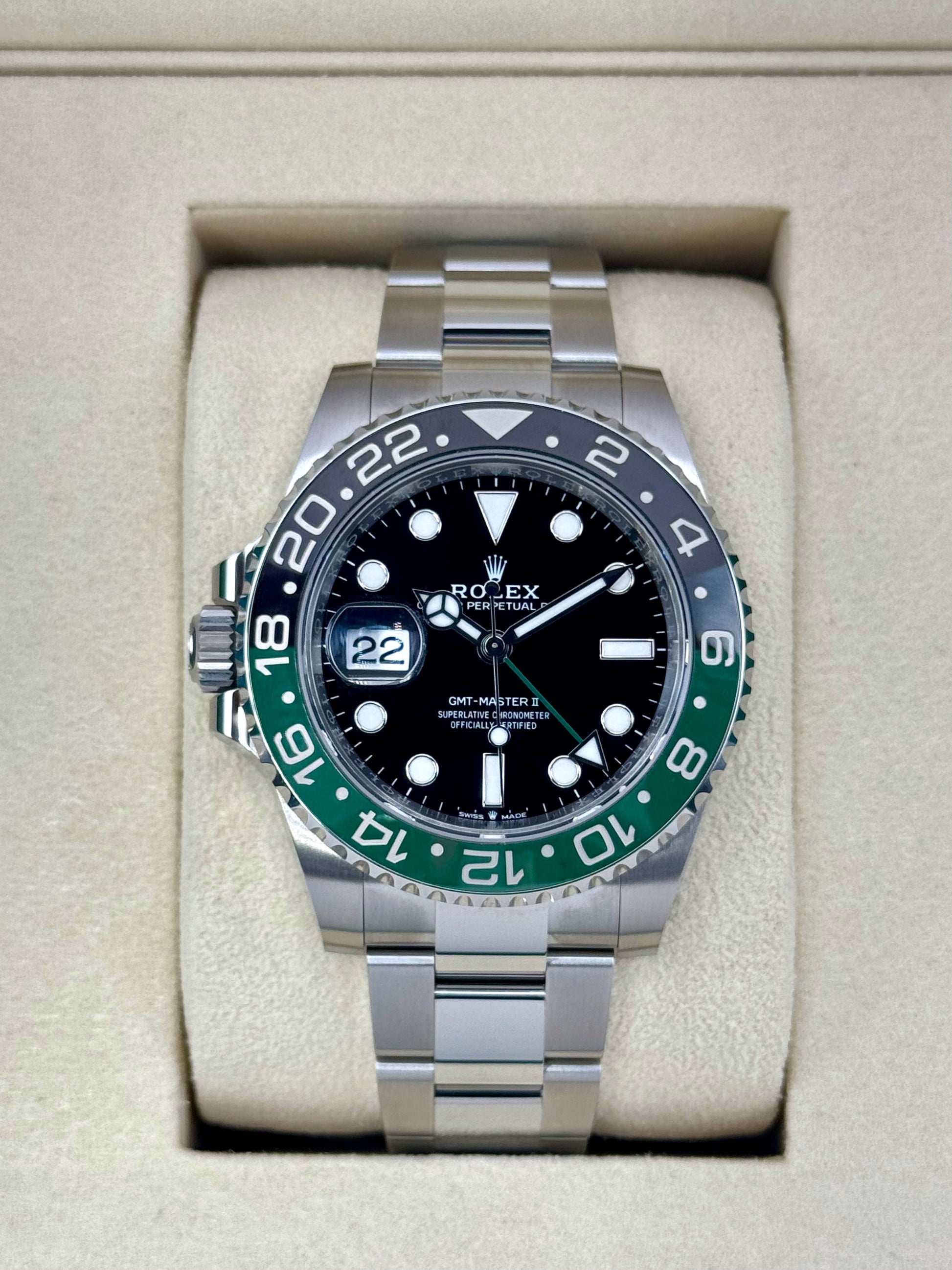 NEW 2025 Rolex GMT-Master II “Sprite” 40mm 126720VTNR Oyster - MyWatchLLC