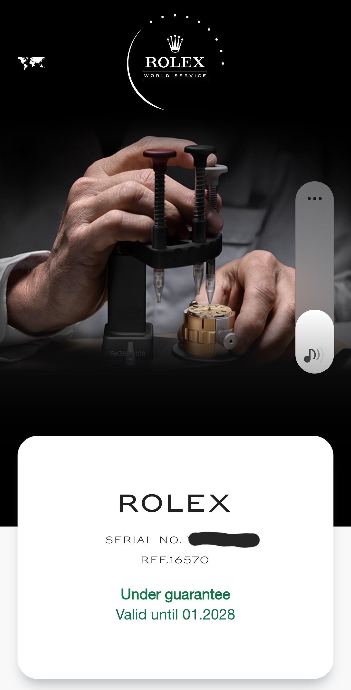 2002 Rolex Explorer II 40mm 16570 Stainless Steel Black Dial - MyWatchLLC