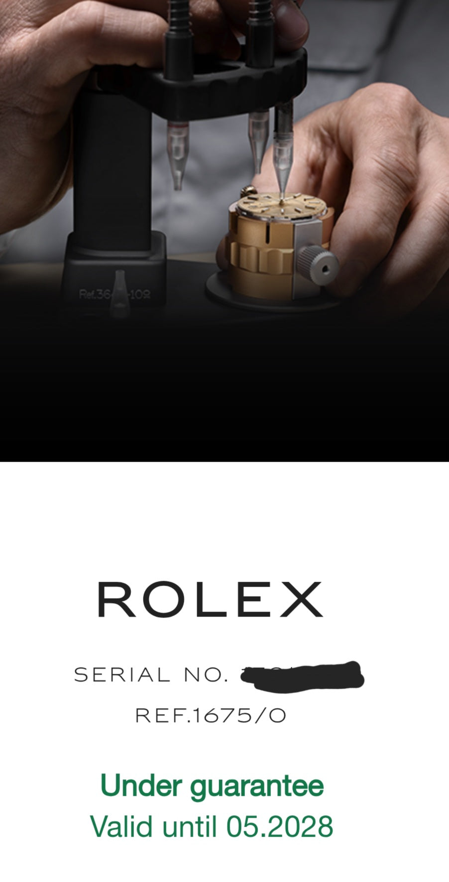 1966 Rolex GMT-Master "Pepsi" 40mm 1675 Stainless Steel Jubilee Black Dial (NFC Card) - MyWatchLLC