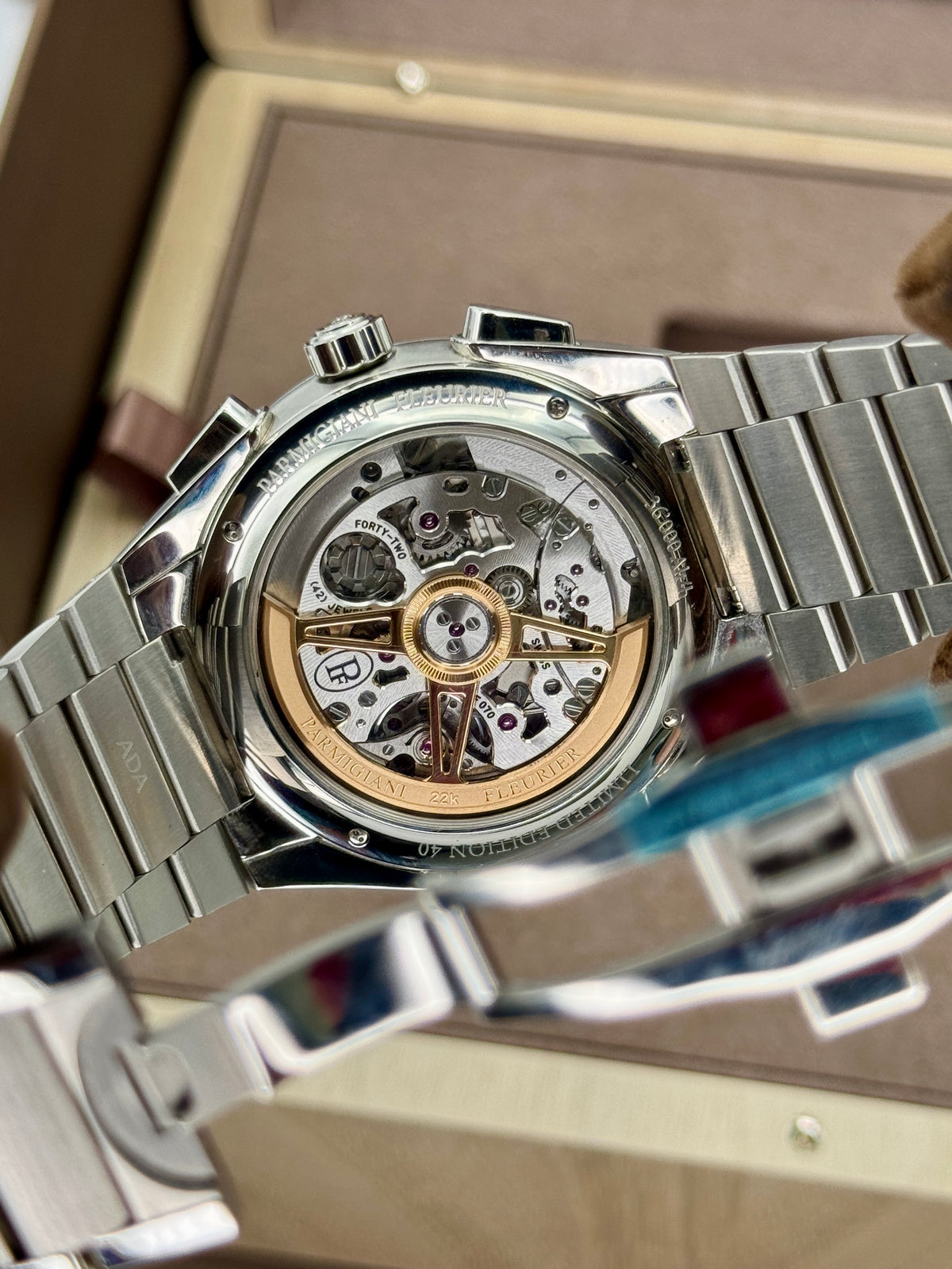 2026 Parmigiani Fleurier Tonda Pf Sport Chronograph 42mm PFS931 Silver Dial - MyWatchLLC