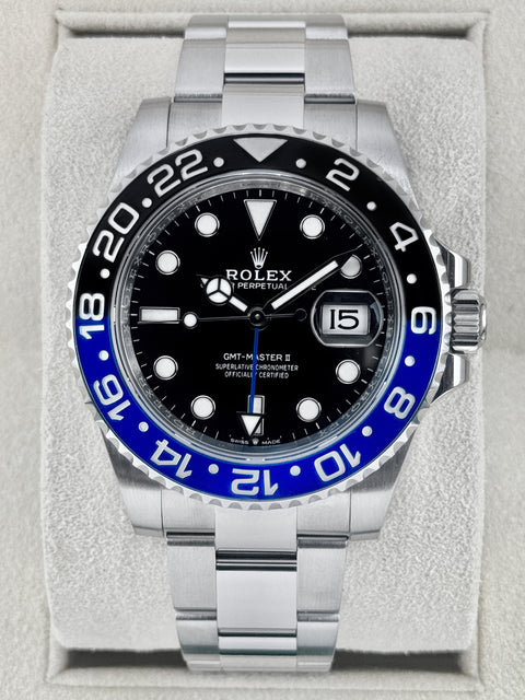 2023 Rolex GMT-Master II Batman 40mm 126710BLNR Oyster