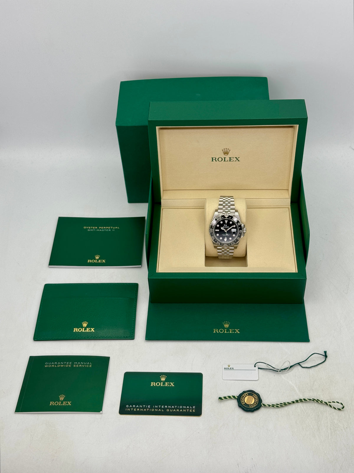 2026 Rolex GMT-Master II "Bruce Wayne" 40mm 126710GRNR Jubilee - MyWatchLLC