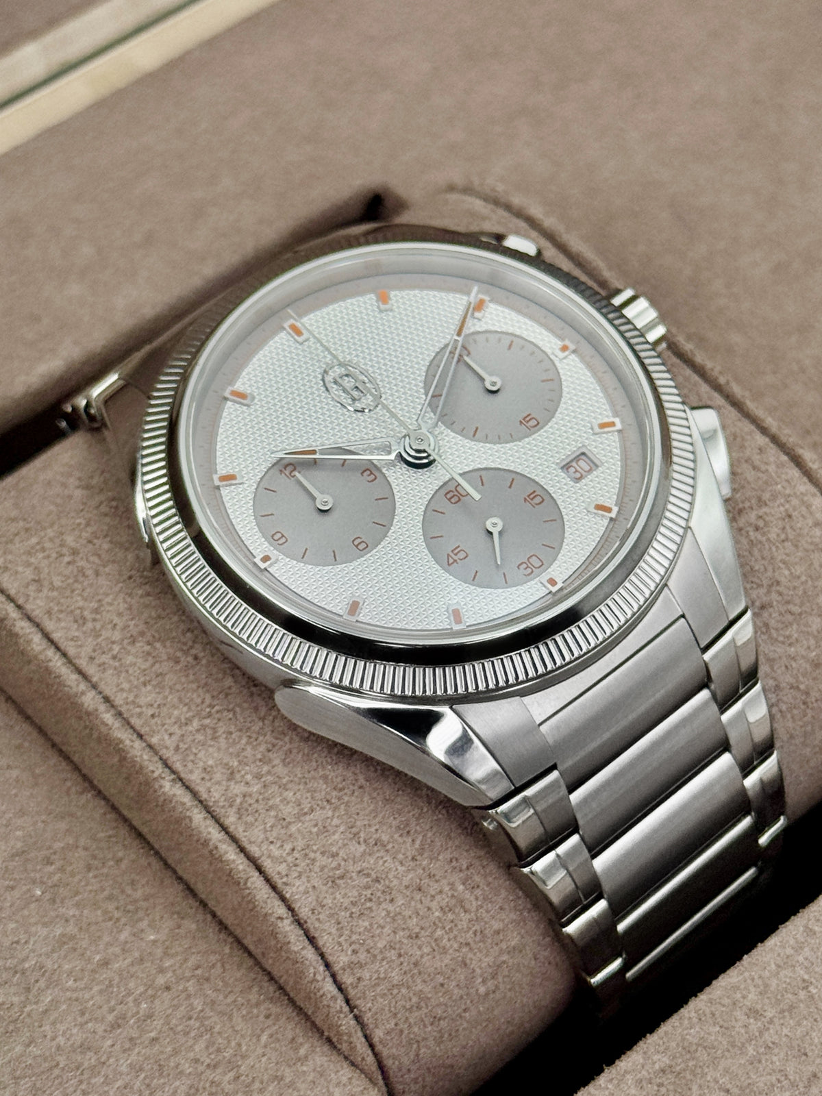 2026 Parmigiani Fleurier Tonda Pf Sport Chronograph 42mm PFS931 Silver Dial - MyWatchLLC