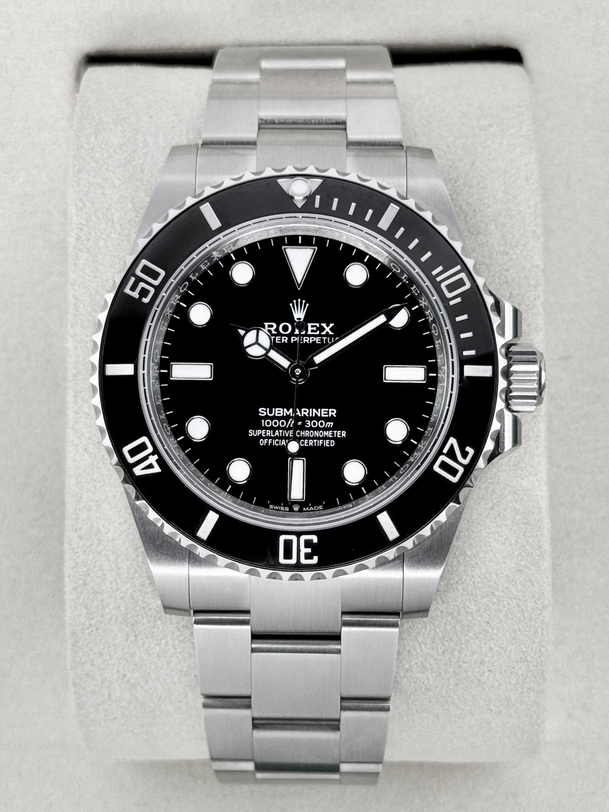 NEW 2026 Rolex Submariner 41mm 124060 Stainless Steel Black Dial (STICKERED) - MyWatchLLC