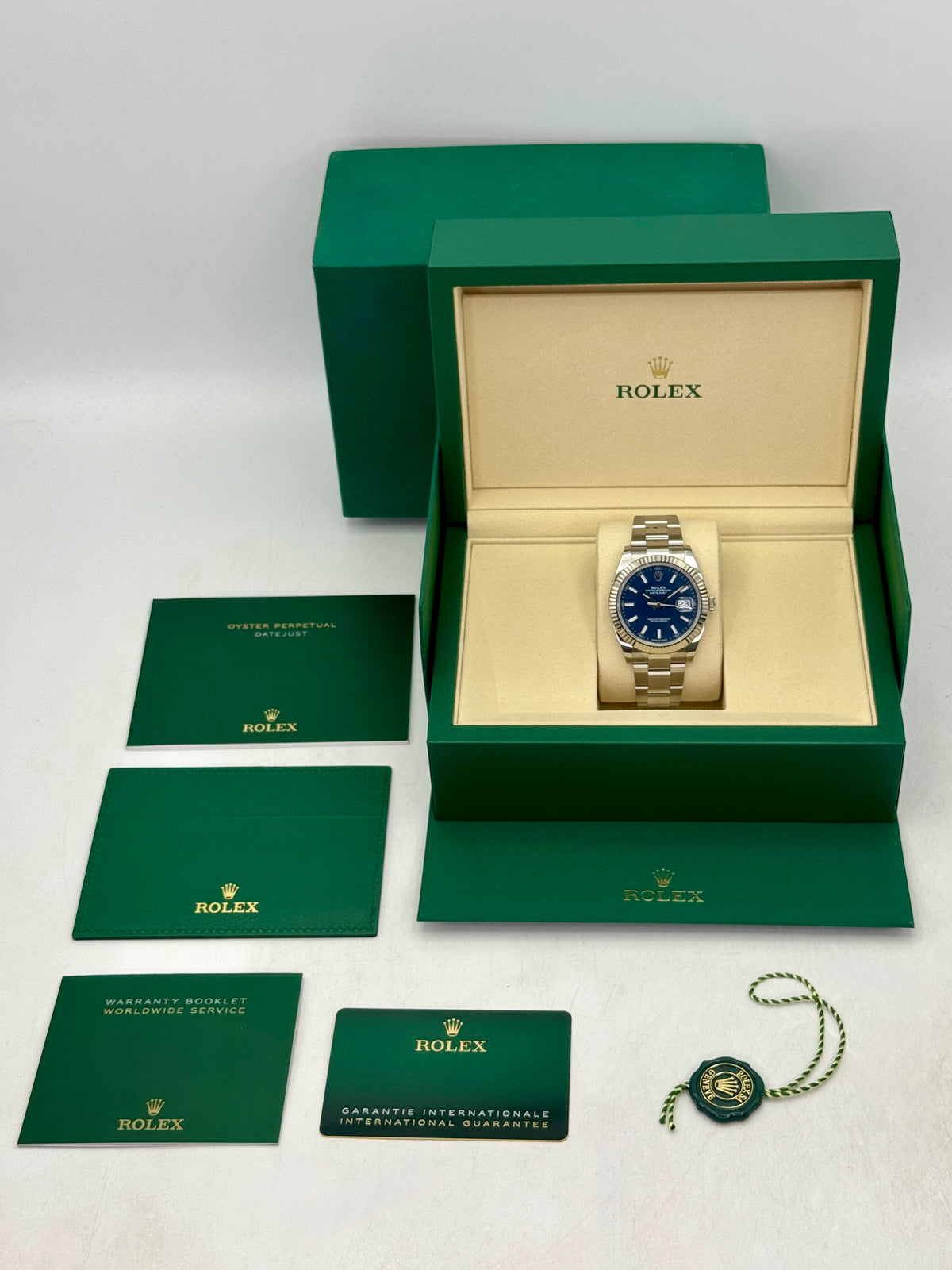 NEW 2026 Rolex Datejust 41mm 126334 Stainless Steel Oyster Blue Dial - MyWatchLLC