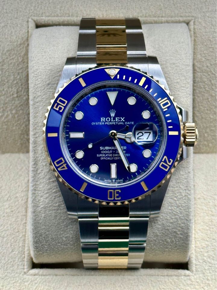 2023 Rolex Submariner Date “Bluesy” 41mm 126613LB Two-Tone Blue Dial