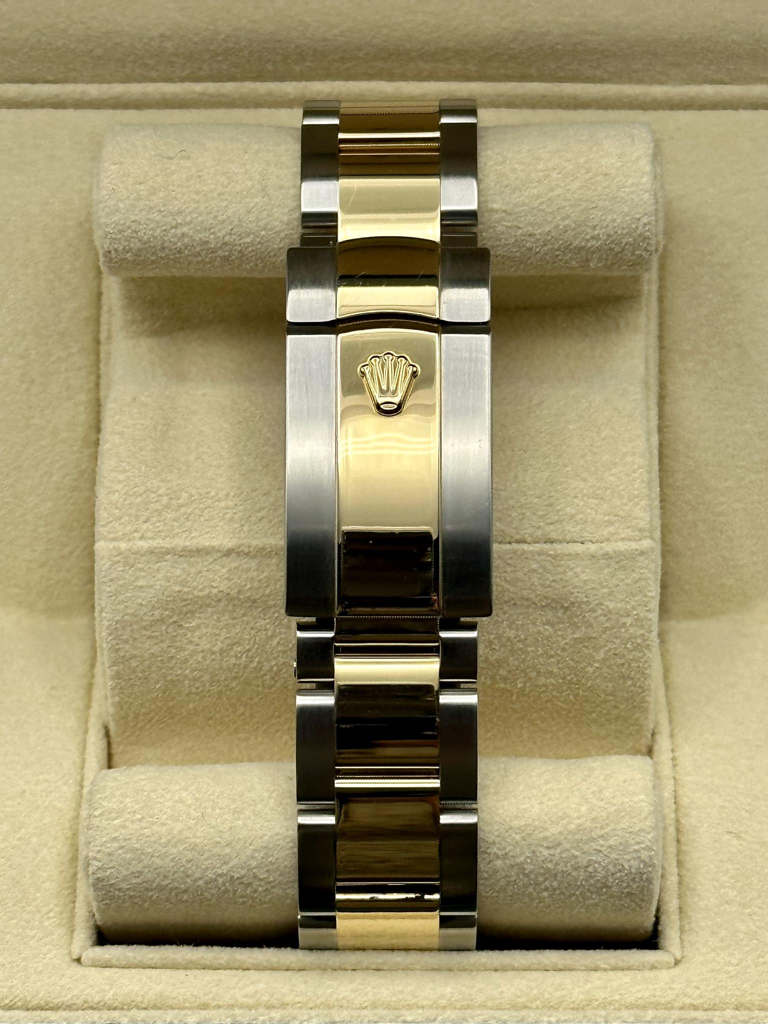 2016 Rolex Datejust 41mm 116333 Two-Tone Gold/SS Wimbledon Dial Oyster - MyWatchLLC