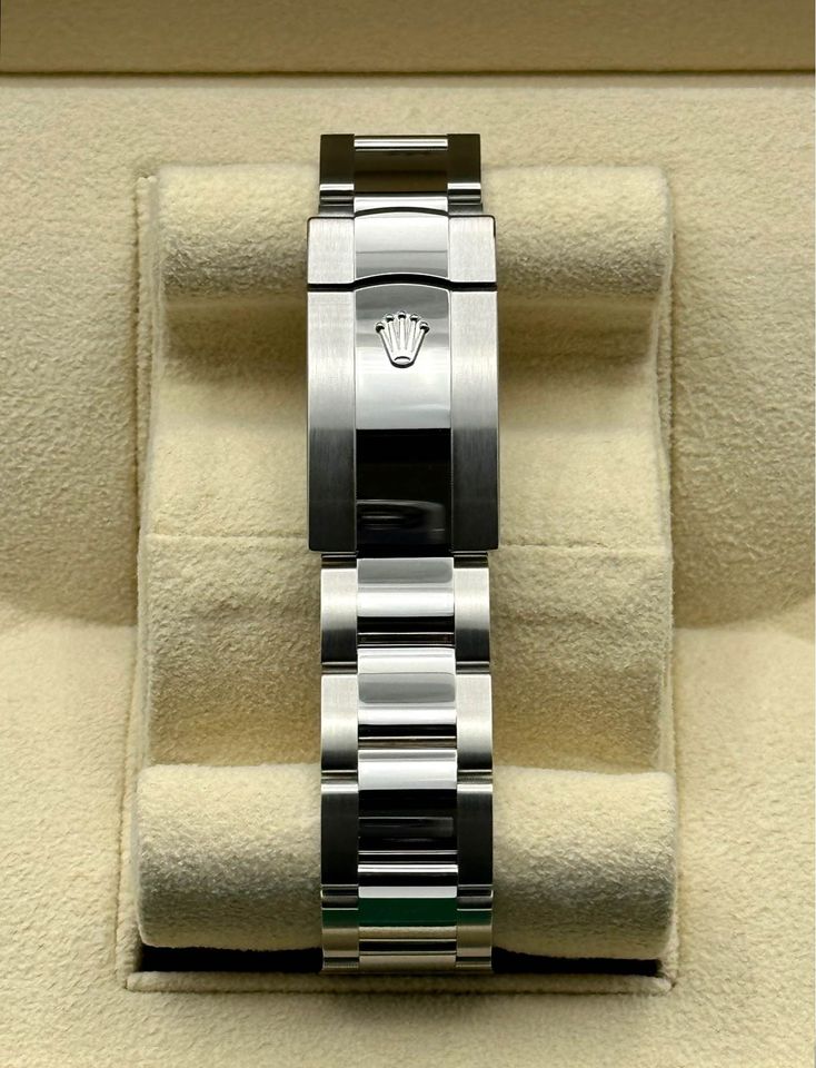 NEW 2023 Rolex Datejust 41mm 126300 Stainless Steel Mint Dial Oyster - MyWatchLLC