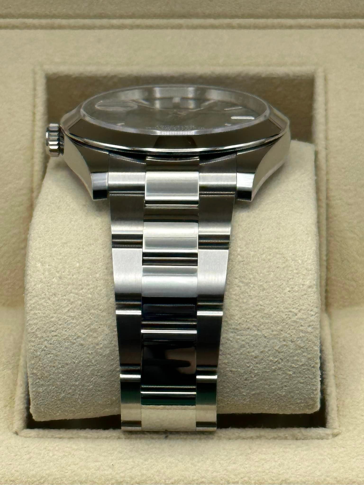 2022 Rolex Datejust 41mm 126300 Stainless Steel Mint Dial Oyster - MyWatchLLC