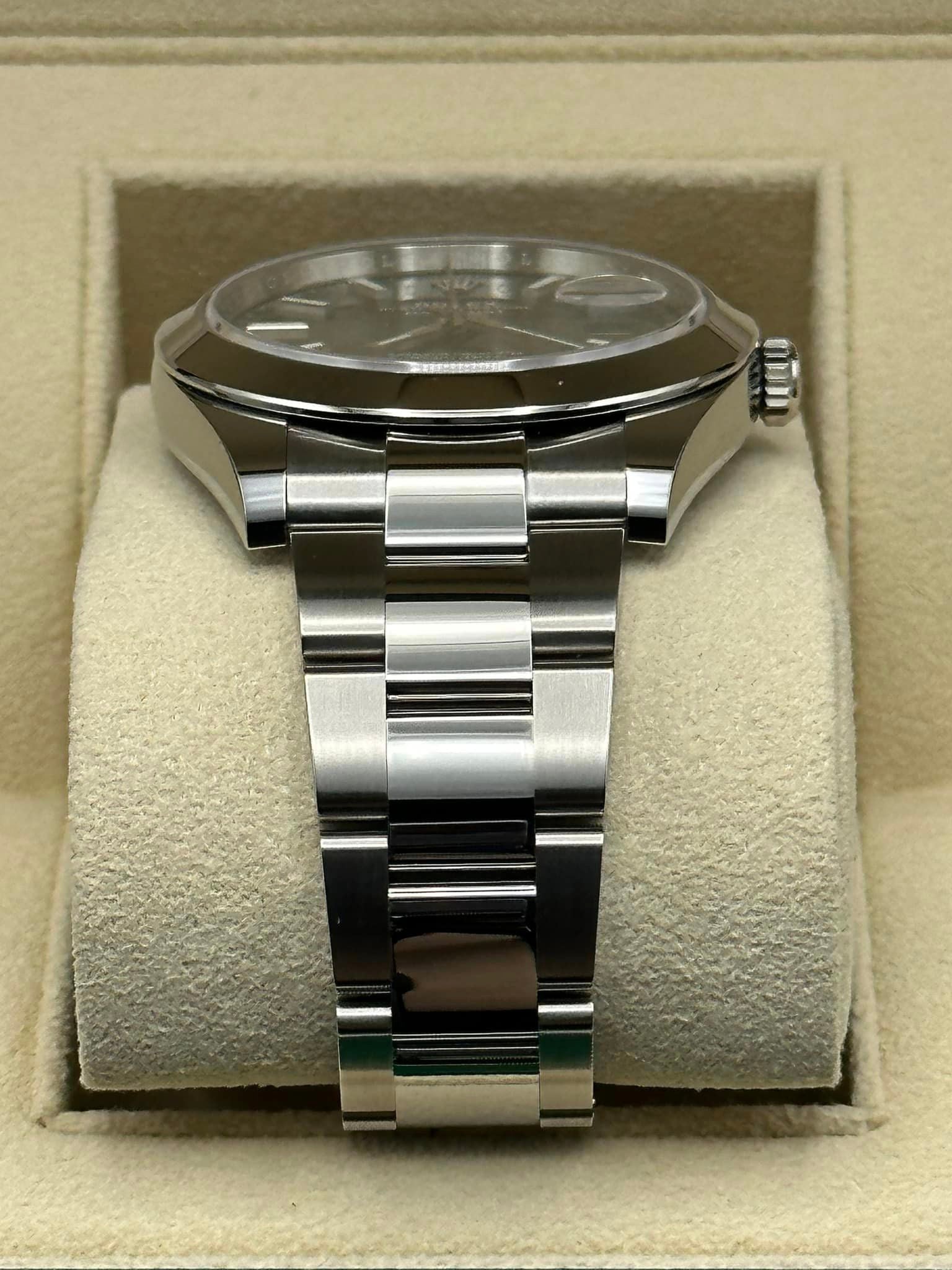 2022 Rolex Datejust 41mm 126300 Stainless Steel Mint Dial Oyster - MyWatchLLC