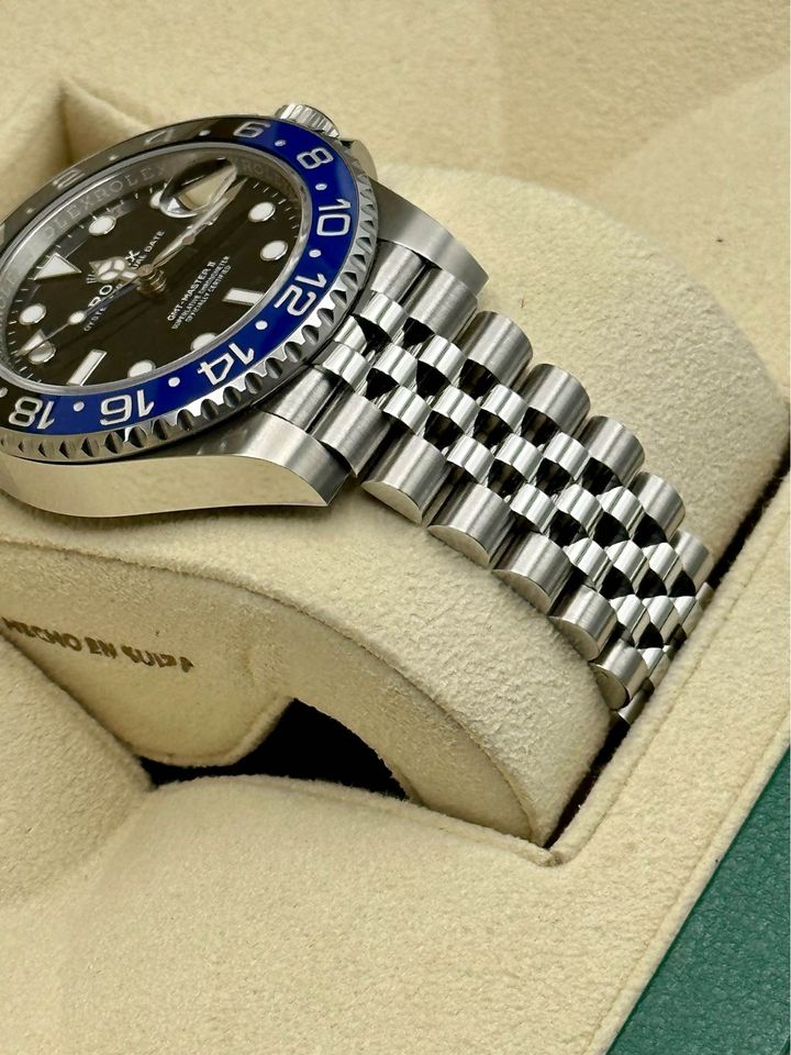 NEW 2022 Rolex GMT-Master II “Batgirl” 126710BLNR SS on Jubilee - MyWatchLLC