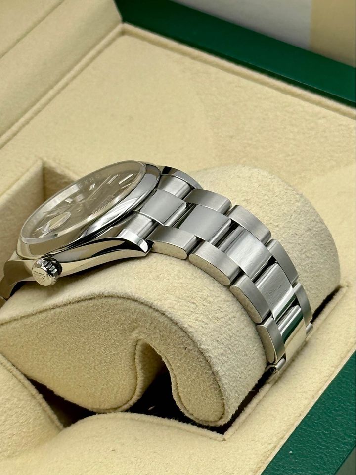 2022 Rolex Datejust 36mm 126200 Stainless Steel Black Dial Oyster - MyWatchLLC