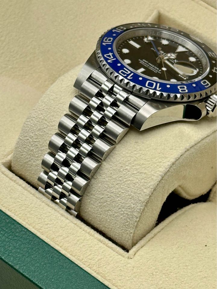 NEW 2022 Rolex GMT-Master II “Batgirl” 126710BLNR SS on Jubilee - MyWatchLLC